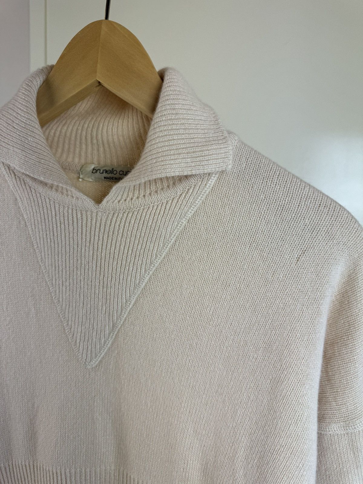Brunello Cucinelli Brunello Cucinelli vintage wool angora Y2K sweater polo XL Size XL / US 12-14 / IT 48-50 - 15 Thumbnail