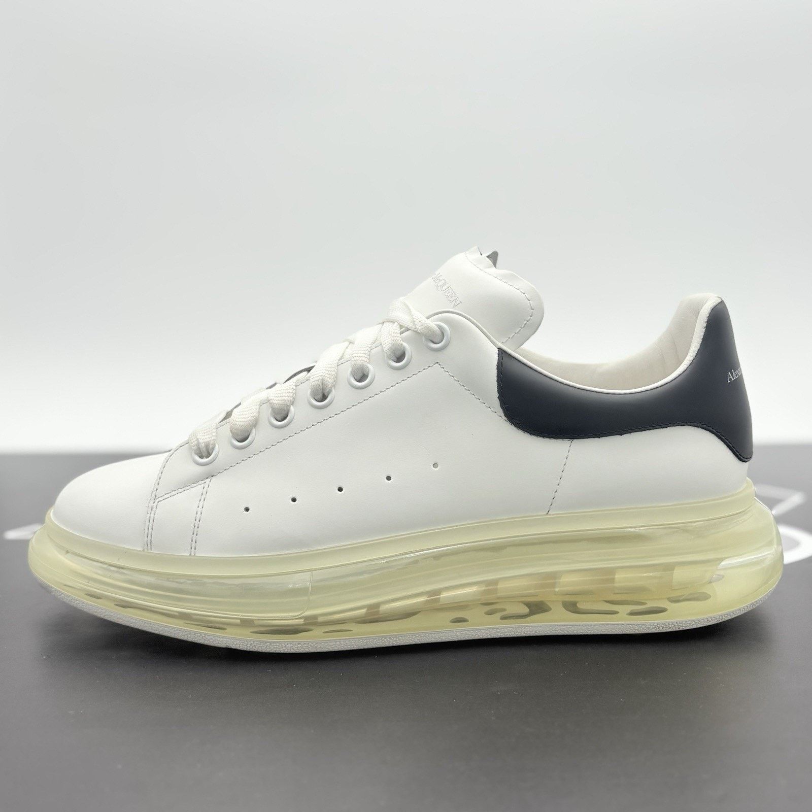 Alexander McQueen Alexander McQueen ' White Black ' | GOOD CONDITION! Size US 12 / EU 45 - 8 Thumbnail