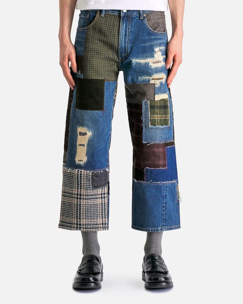 Junya Watanabe o1s1v1r1oon0925 Customized Cotton Denim Levi's in Multicolor Size US 34 / EU 50 - 1 Thumbnail
