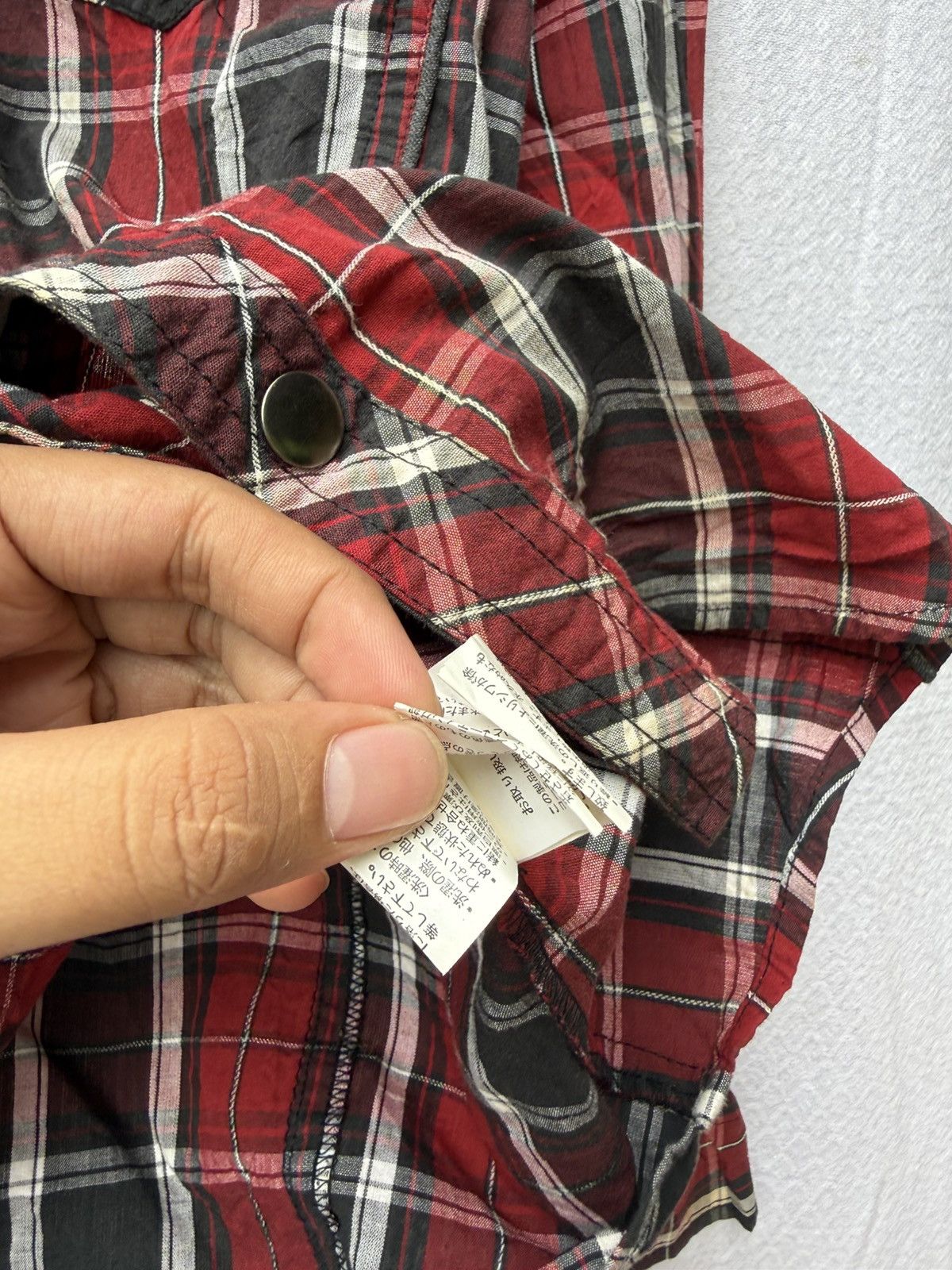 Japanese Brand In the attic homme flannel shirt Size US M / EU 48-50 / 2 - 8 Thumbnail