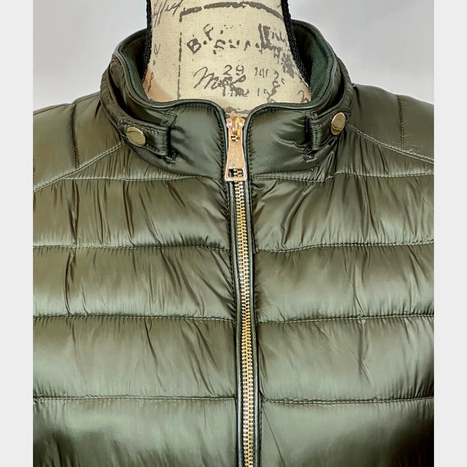 Other Sweet Look Womens Puffer Jacket Forest Green size L Size L / US 10 / IT 46 - 9 Thumbnail