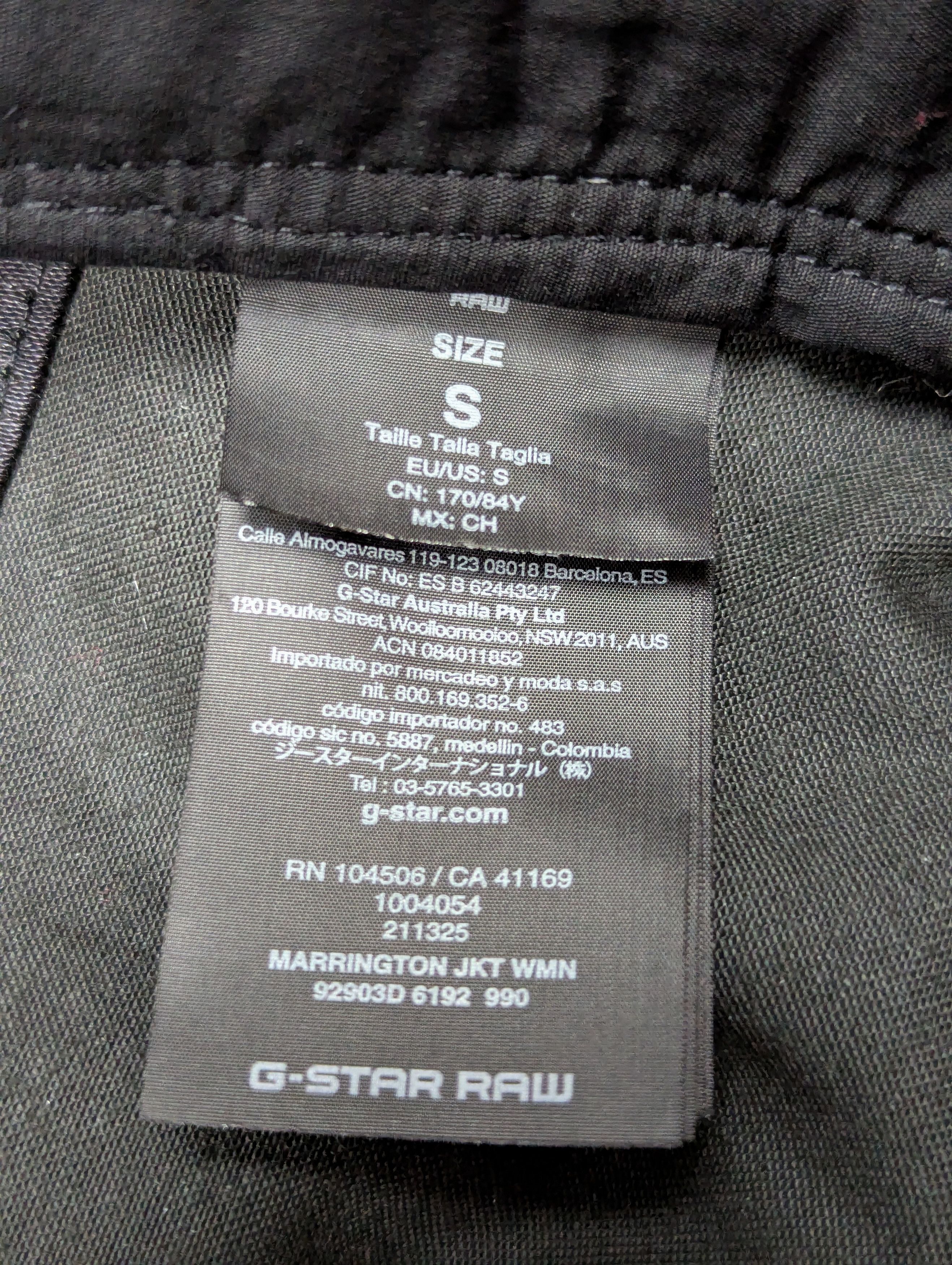 G-Star G-STAR RAW MARRINGTON Leather Biker Motorcycle Bomber Jacket Size S / US 4 / IT 40 - 9 Thumbnail