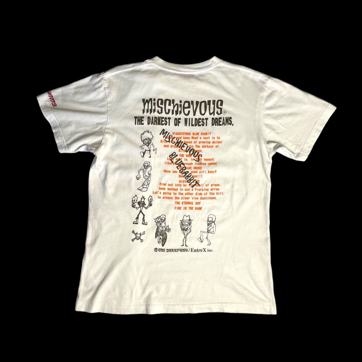 🇯🇵☠️ VINTAGE MISCHIEVOUS PUNK TSHIRT