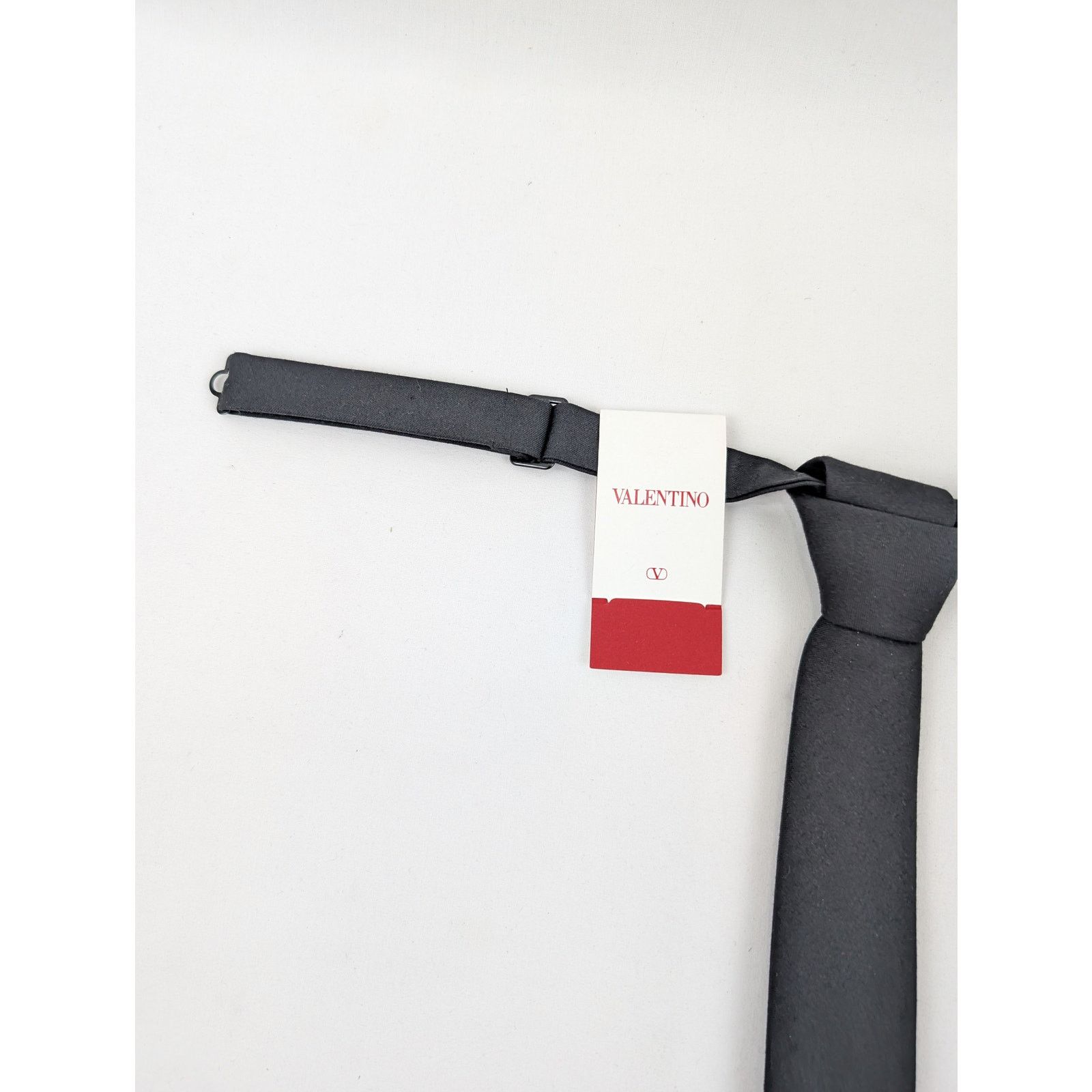 Valentino o1rshd1 Size: OS / Tie in Black Size ONE SIZE - 4 Thumbnail
