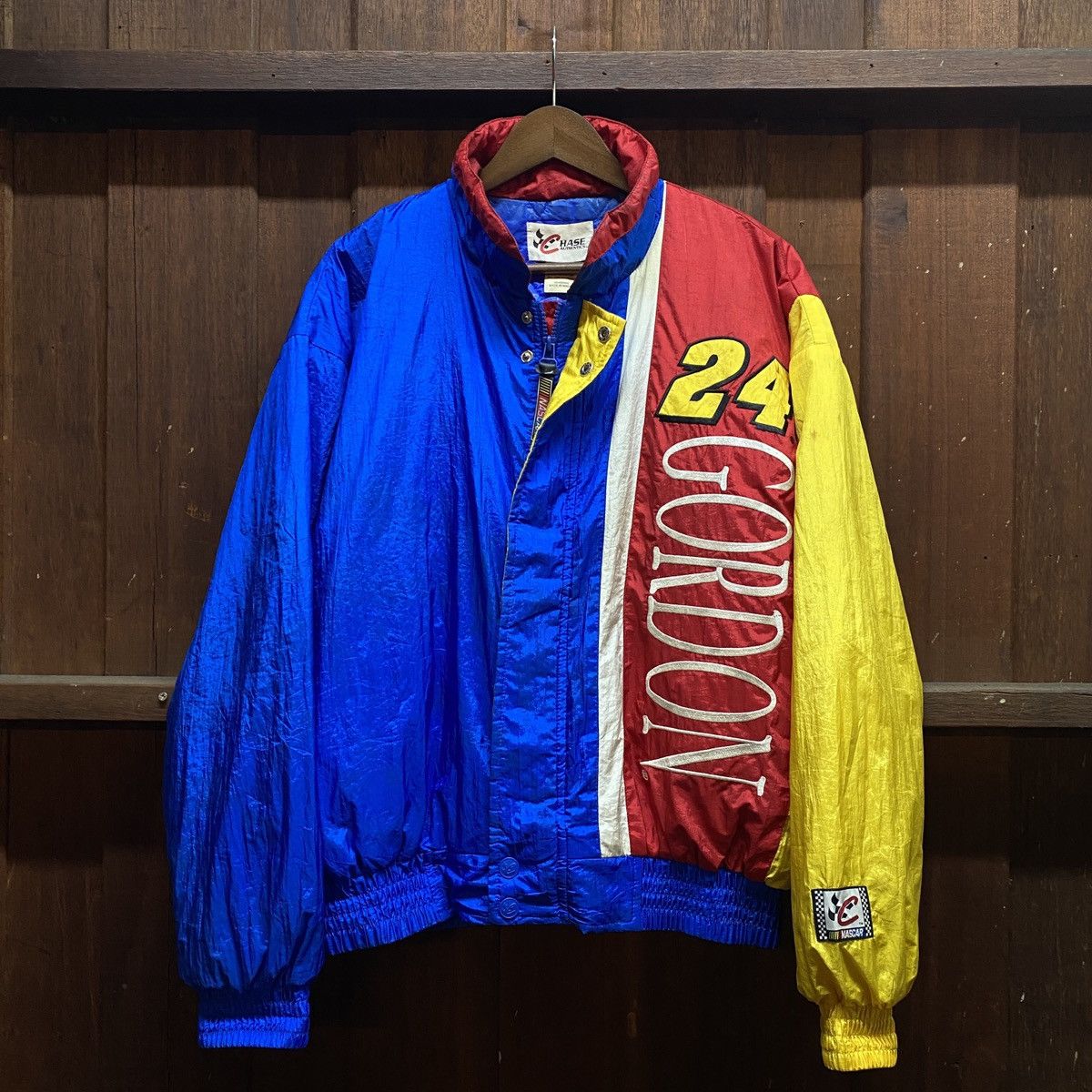 Chase Authentics Vintage 90s Chase authentics nascar jacket Size US L / EU 52-54 / 3 - 1 Thumbnail