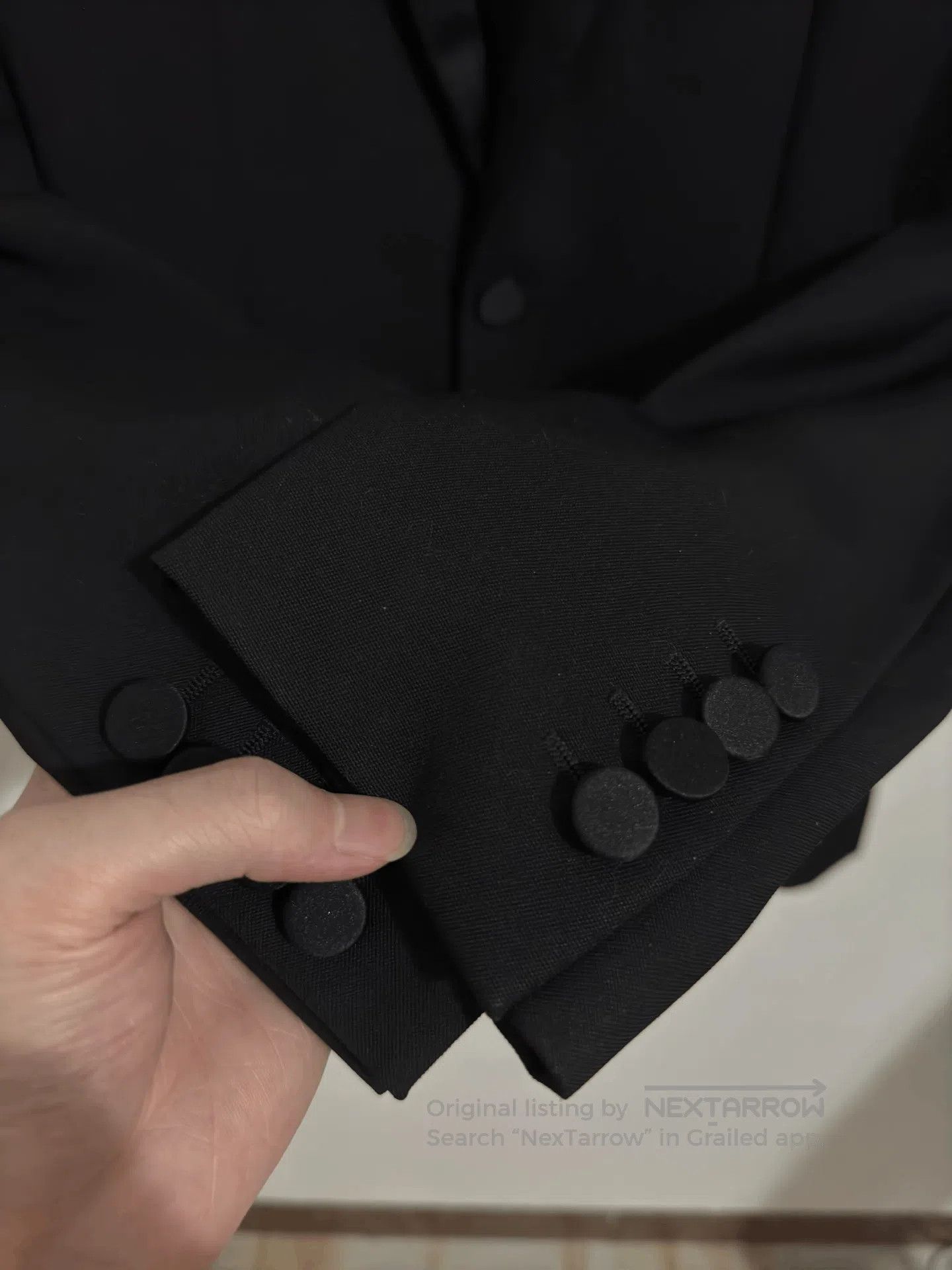 Saint Laurent Paris Saint Laurent Black Satin Tuxedo Jacket. Size US S / EU 44-46 / 1 - 4 Thumbnail