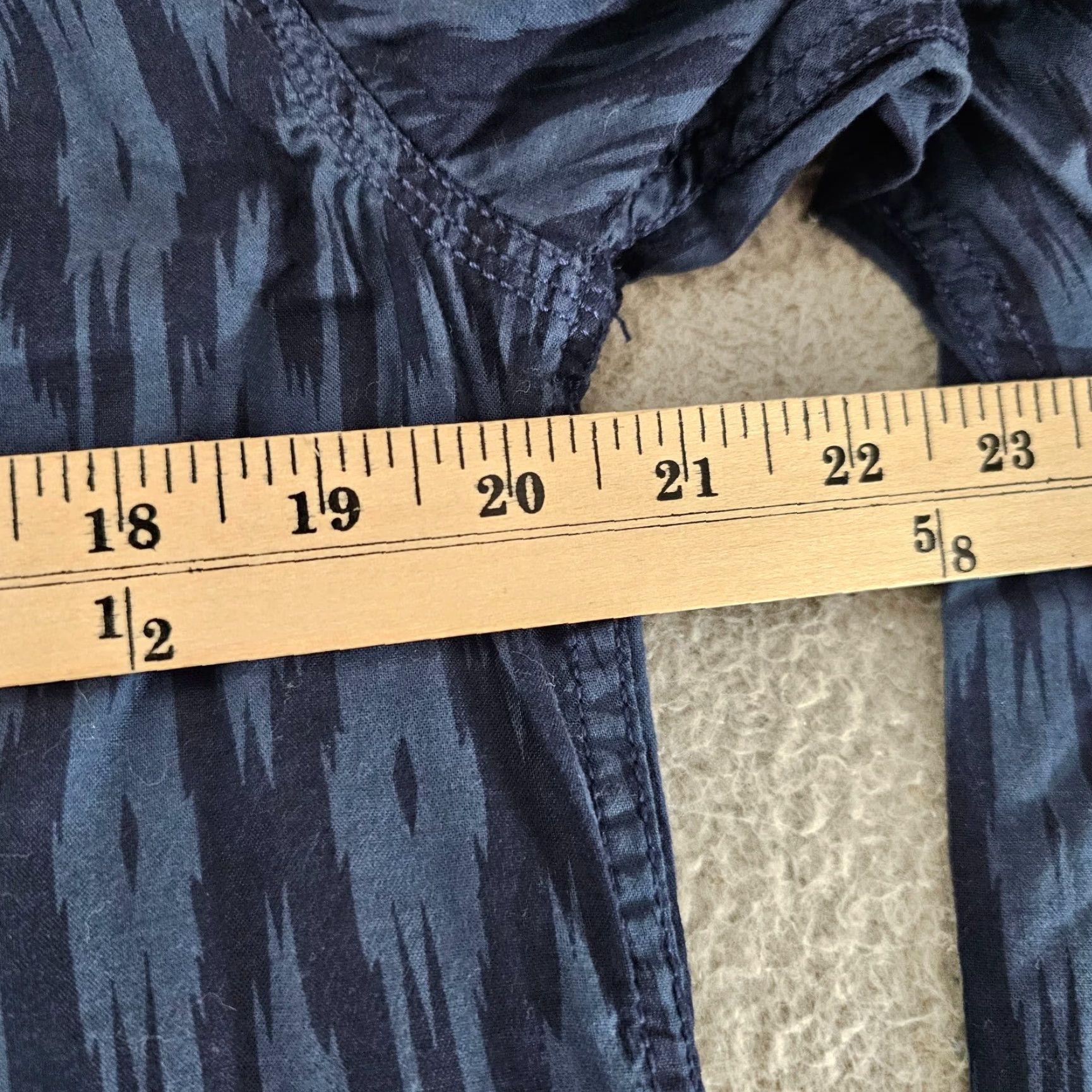 Converse Converse Shirt Mens M Blue Casual Long Sleeve Knit Button Up Pockets Size US M / EU 48-50 / 2 - 7 Thumbnail