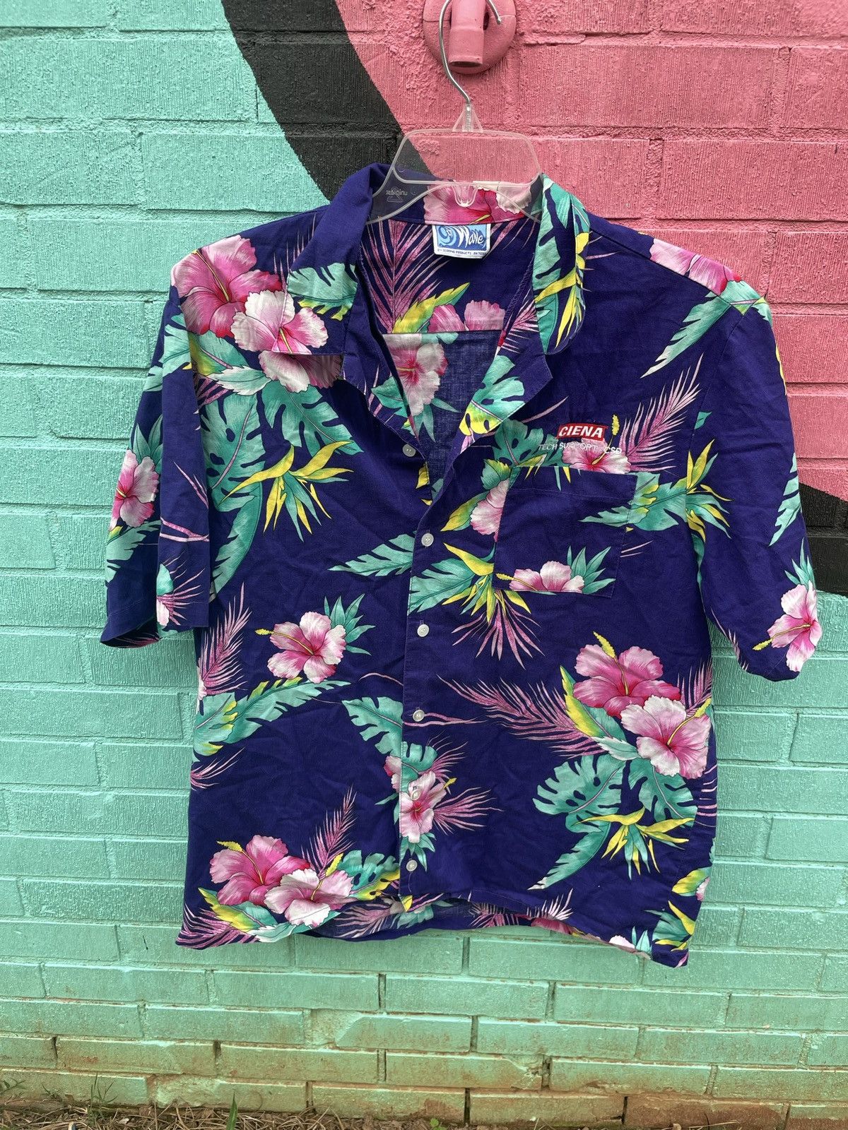 Vintage Vintage 80s Hawaiian Button Up Shirt retro beach surfer Size US XL / EU 56 / 4 - 1 Thumbnail