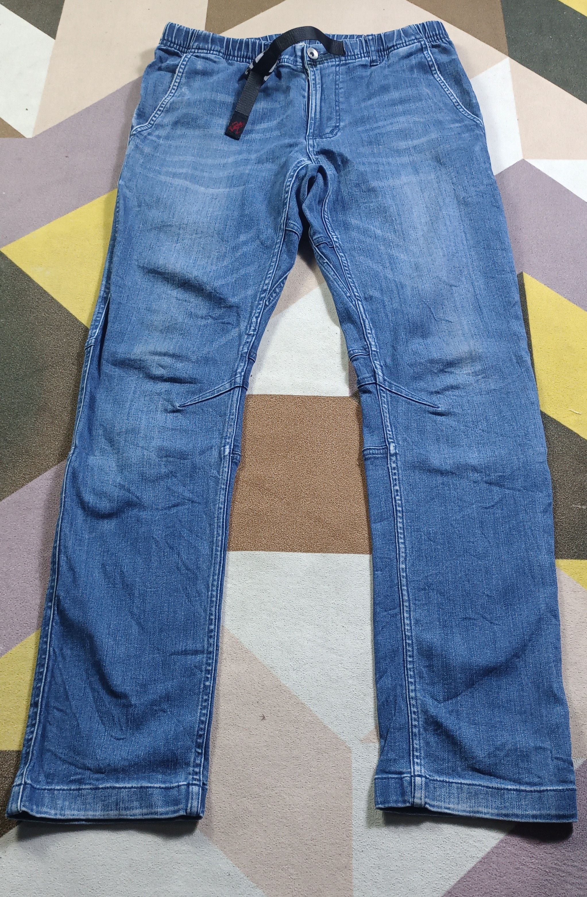 Gramicci Gramicci Denim Easy Paints Straight Cut Jeans Size US 30 / EU 46 - 1 Thumbnail