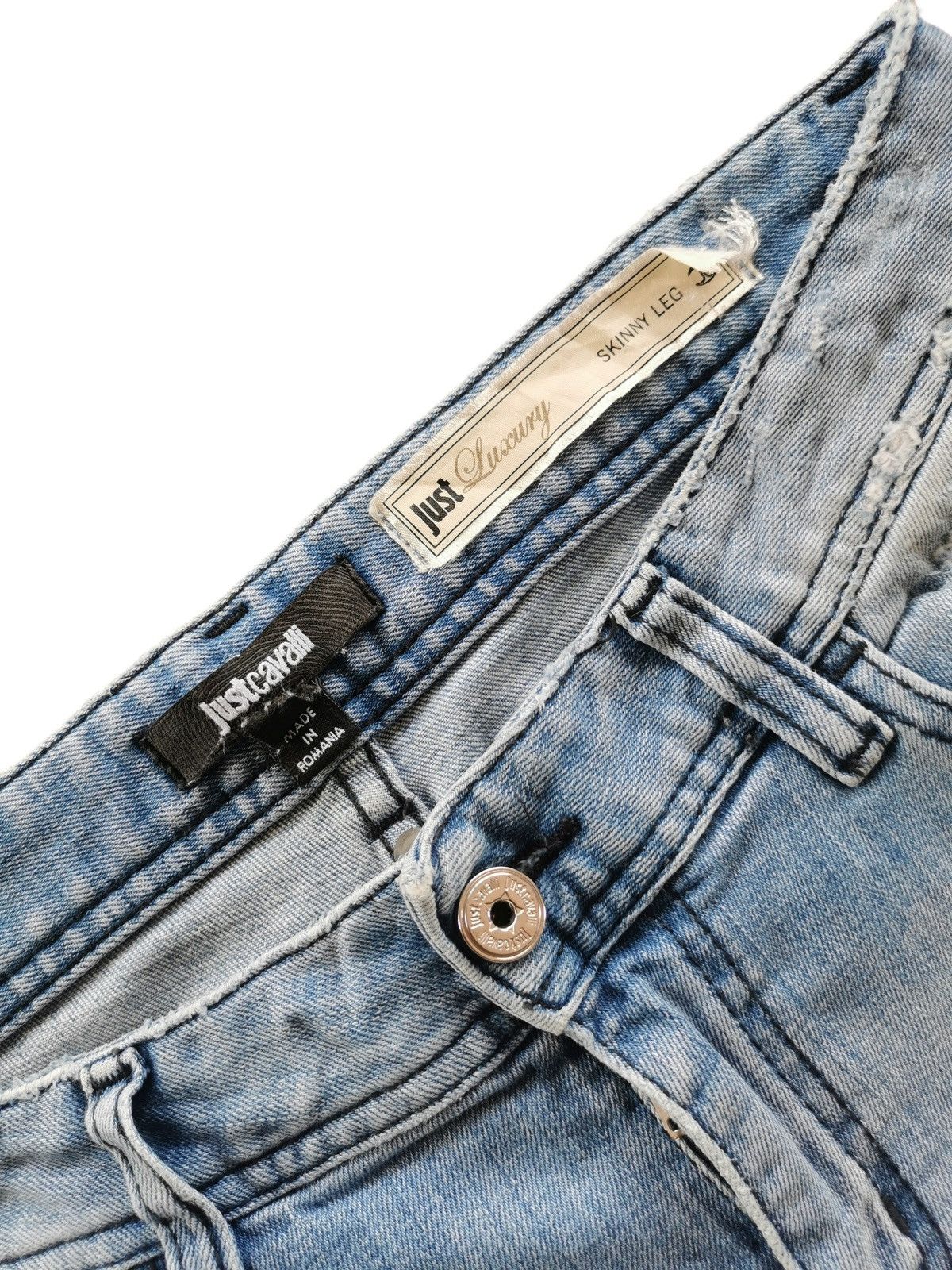 Just Cavalli Just Cavalli Skinny Leg Jeans Size 28" / US 6 / IT 42 - 9 Thumbnail