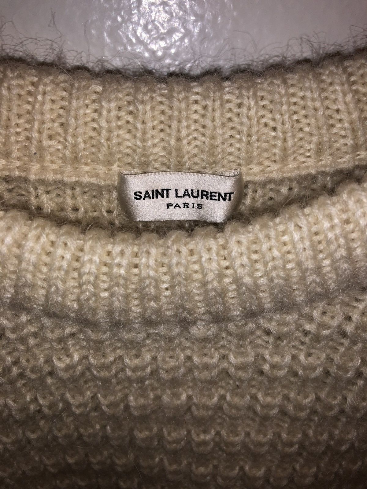 Saint Laurent Paris Saint Laurent Paris Knit Sweater Size US XL / EU 56 / 4 - 3 Thumbnail