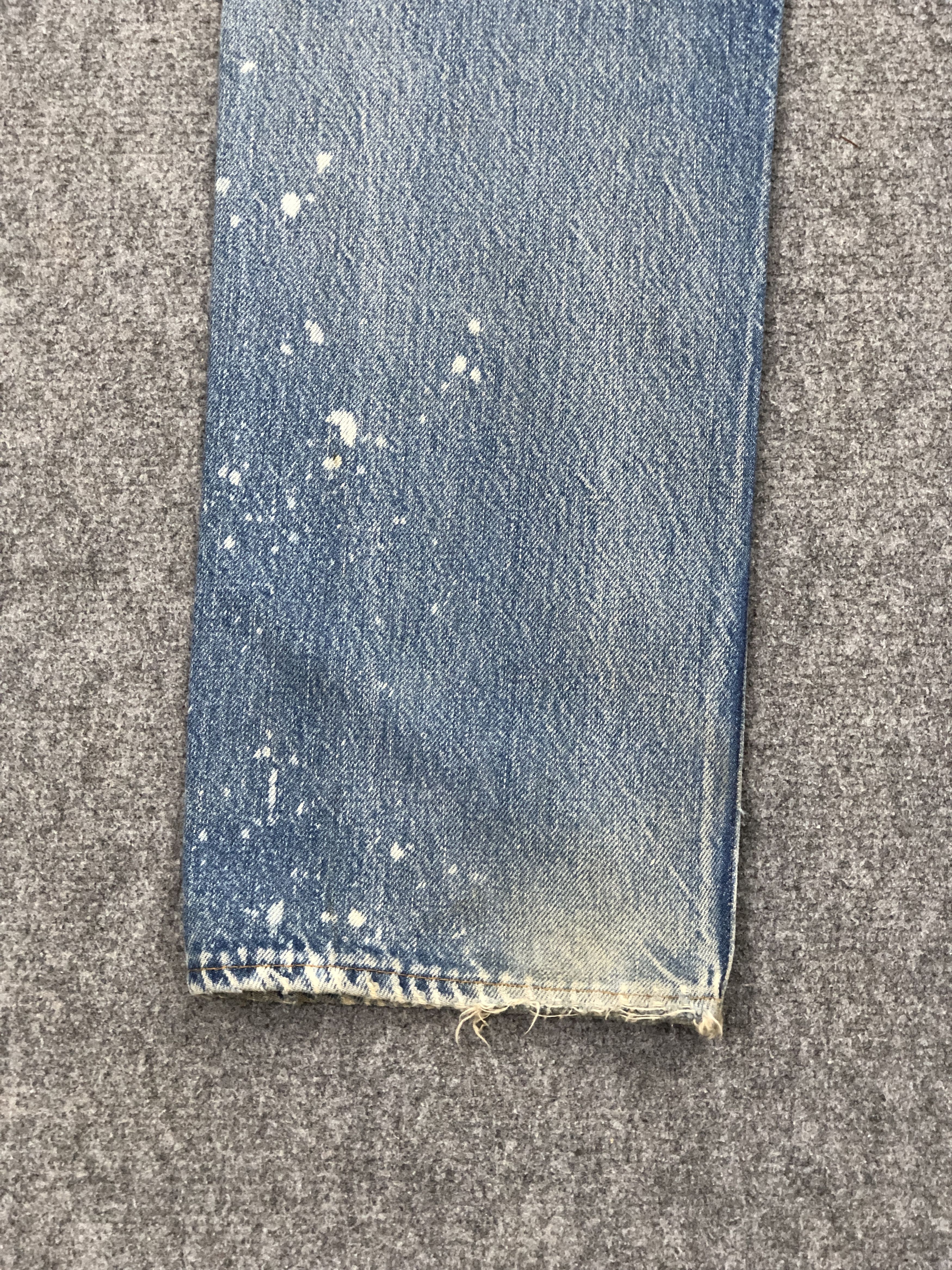 Levi's × Vintage Vintage 80s Levi's 501 Selvedge Stone Washed Denim Jeans Size US 28 / EU 44 - 14 Thumbnail