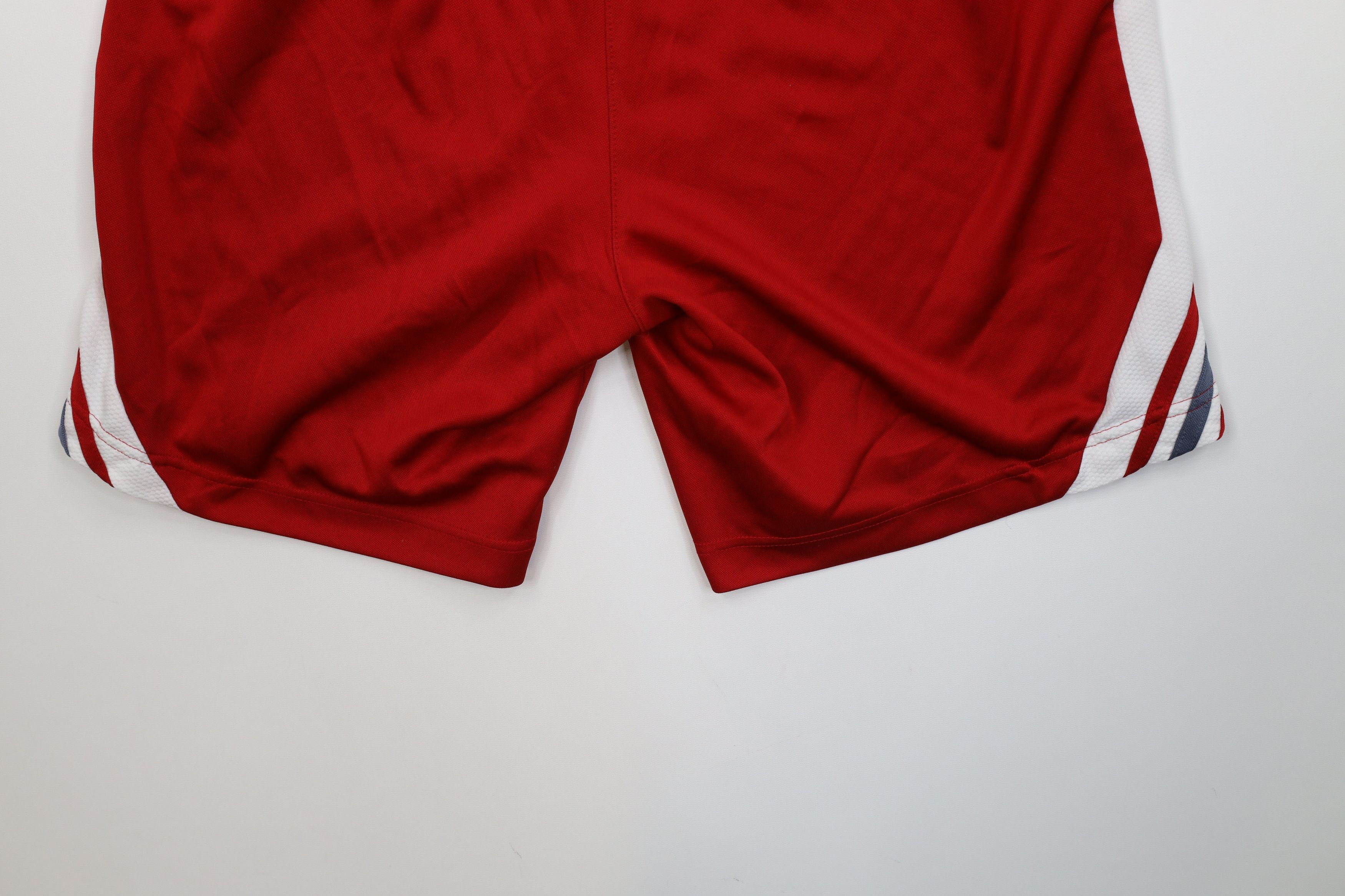 Adidas Vintage Adidas Running Jogging Soccer Shorts Red Polyester Size US 32 / EU 48 - 10 Thumbnail