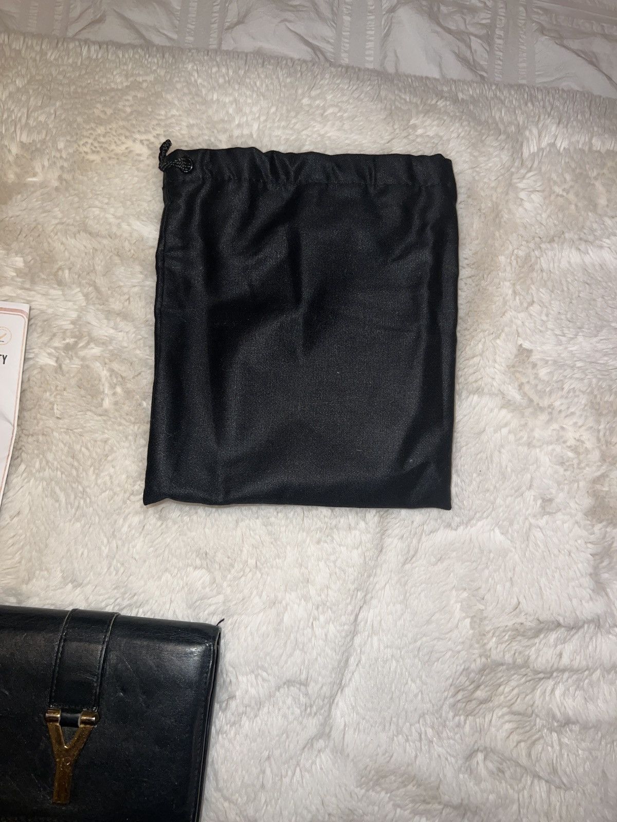 Saint Laurent leather wallet