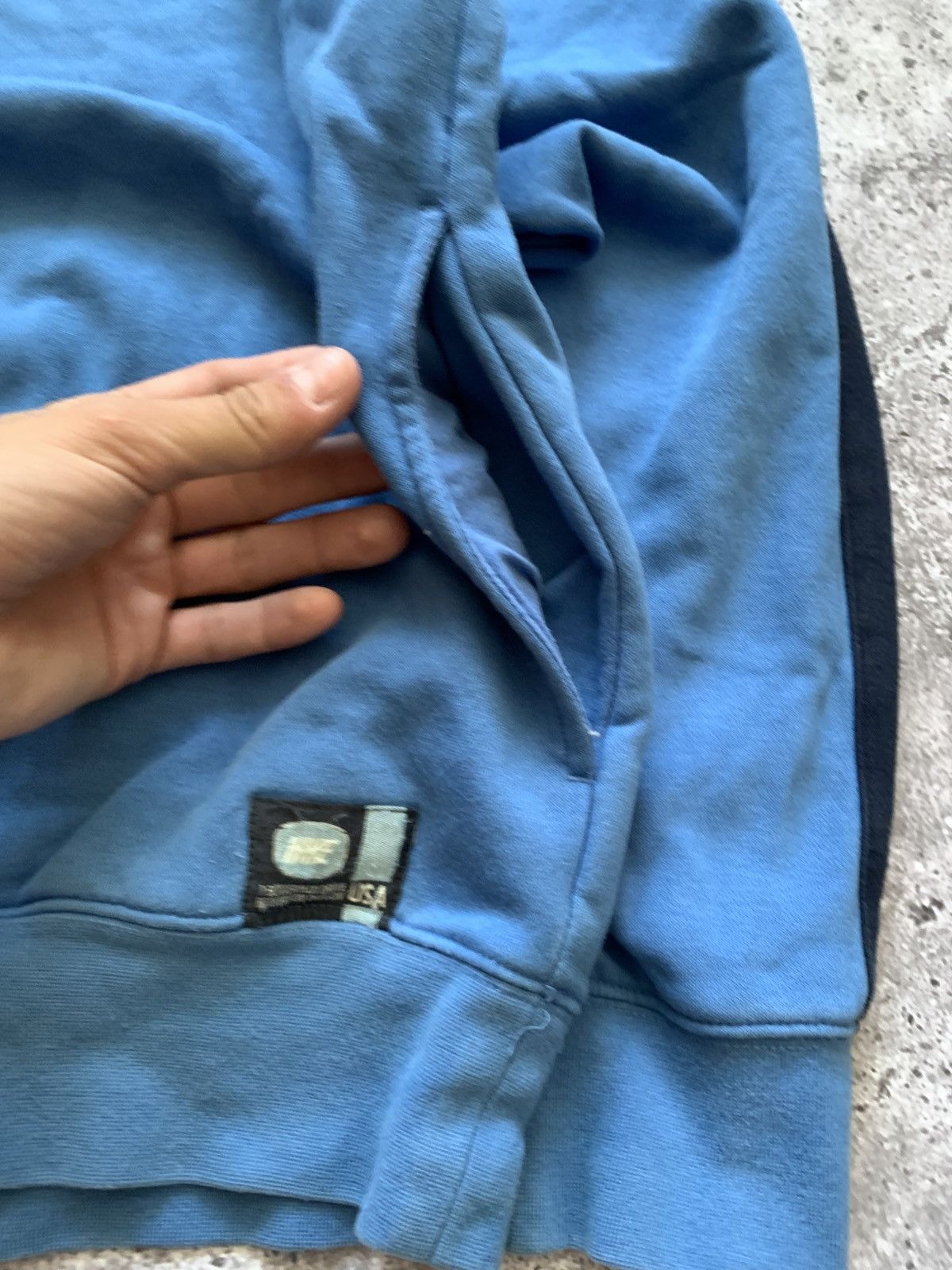 Nike 🔥VINTAGE NIKE 00’s BOX LOGO HOODIE Size US L / EU 52-54 / 3 - 5 Thumbnail