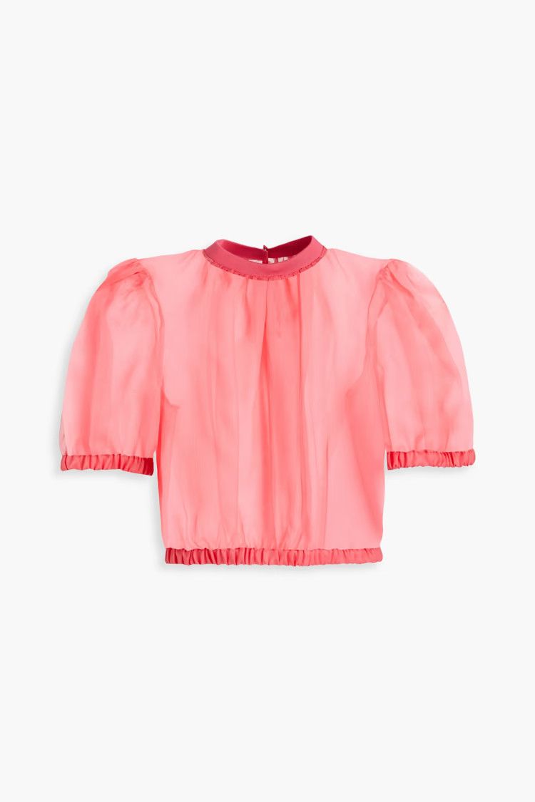 Dolce & Gabbana o1y0925 Silk Blouse in Pink Size XS / US 0-2 / IT 36-38 - 1 Thumbnail