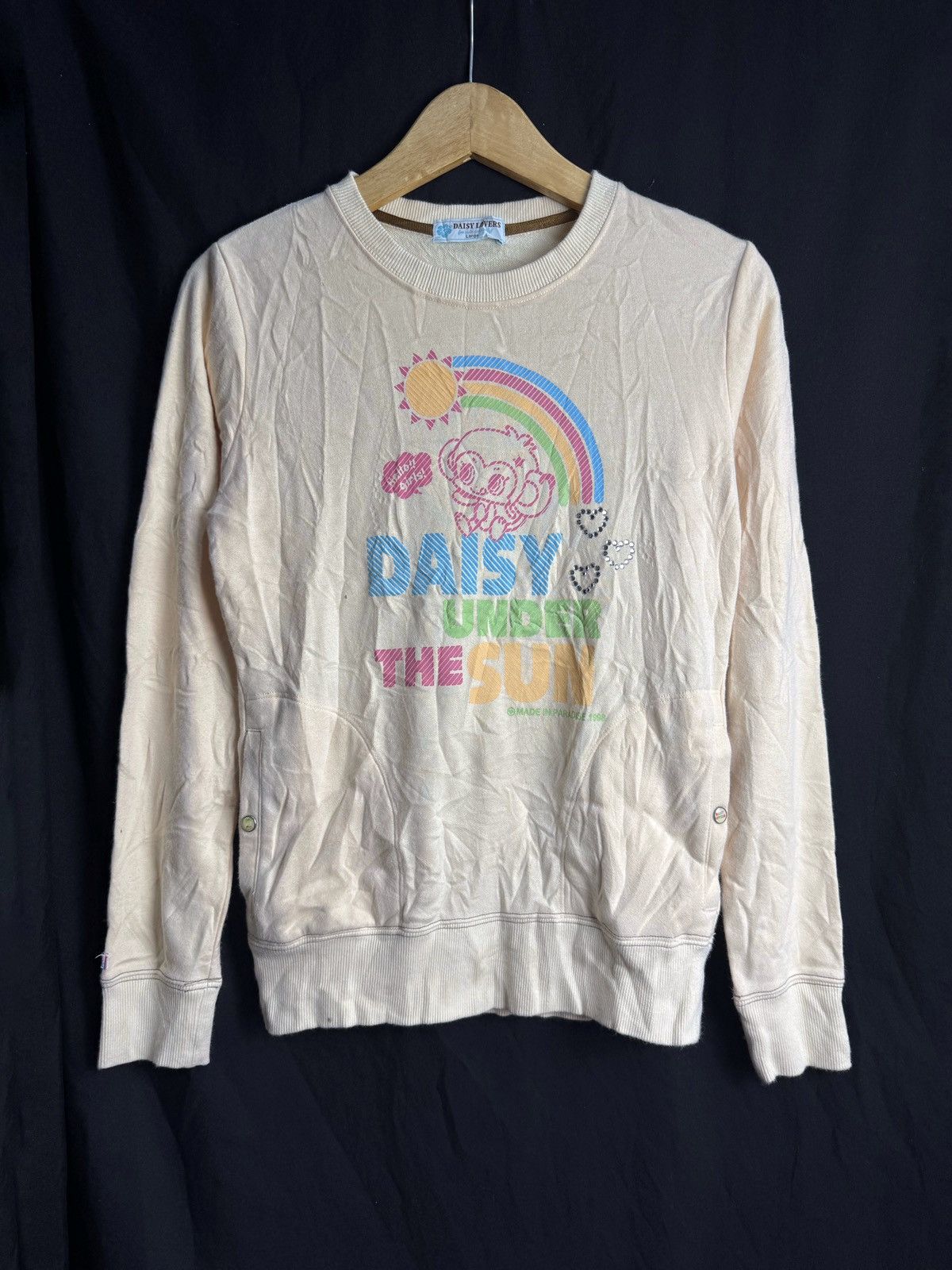 Angel Blue 2000s Daisy Lovers Angel Blue Sweatshirt Japan Styled Size US M / EU 48-50 / 2 - 1 Thumbnail