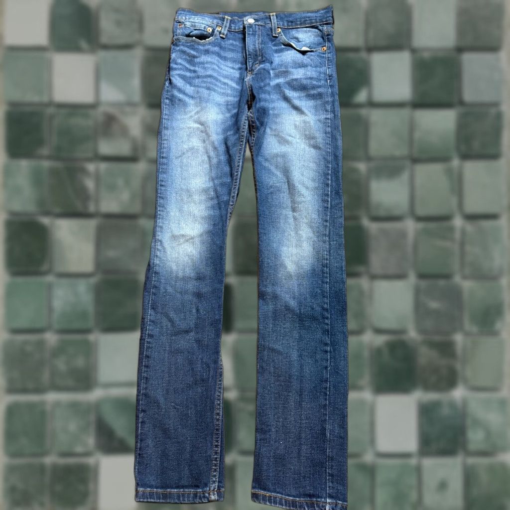 Levi's Levi's 510 W Jeans Womens 31 x 32 Denim Blue 5-Pocket Design Straight Jeans Mens? Size 24" / US 00 / IT 34 - 1 Thumbnail