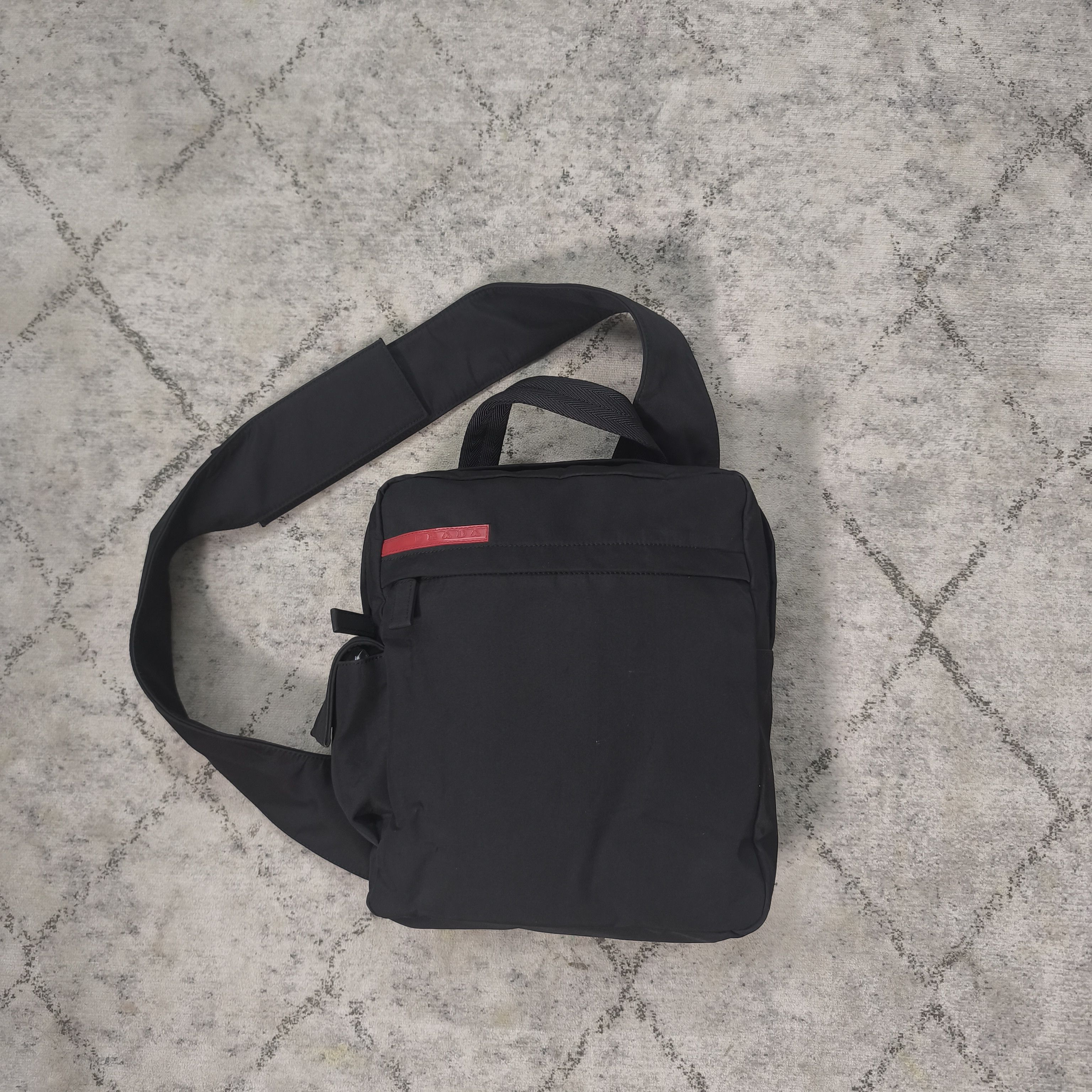 Prada Linea Rossa Crossbody Bag | Grailed