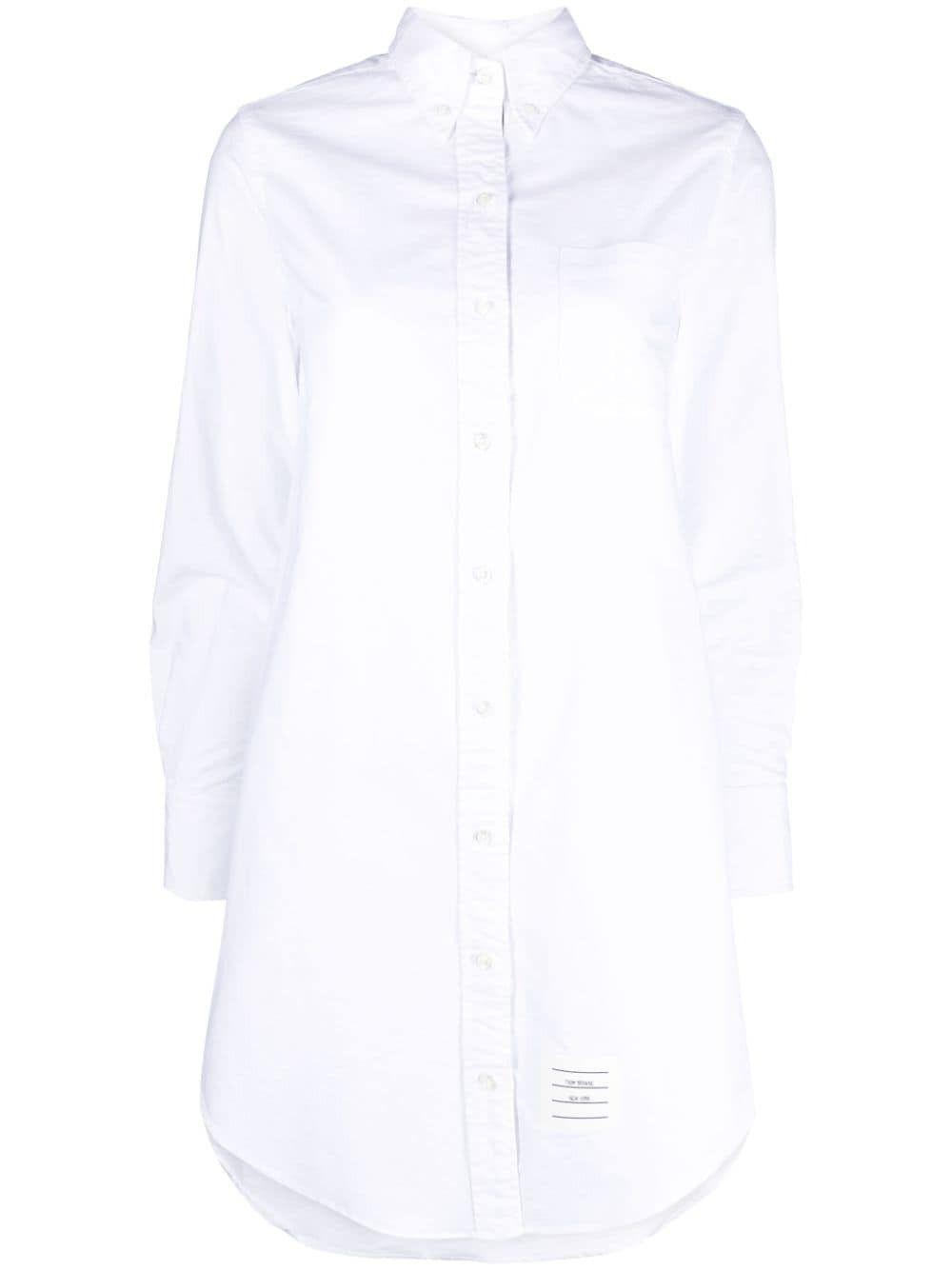 Thom Browne RWB COTTON SHIRT DRESS Size S / US 4 / IT 40 - 1 Thumbnail