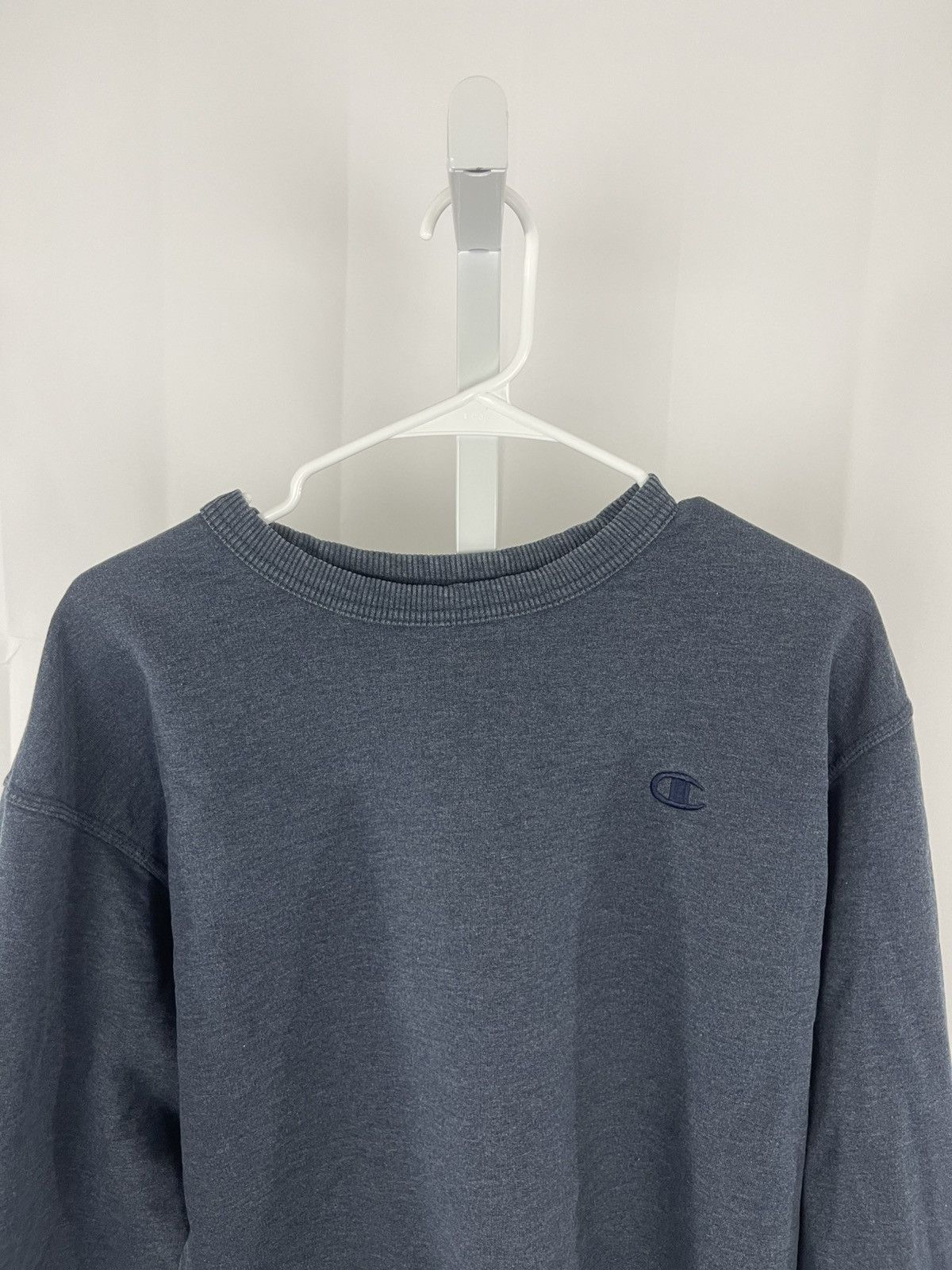 Champion Vintage x navy champion crewneck Size US L / EU 52-54 / 3 - 1 Thumbnail