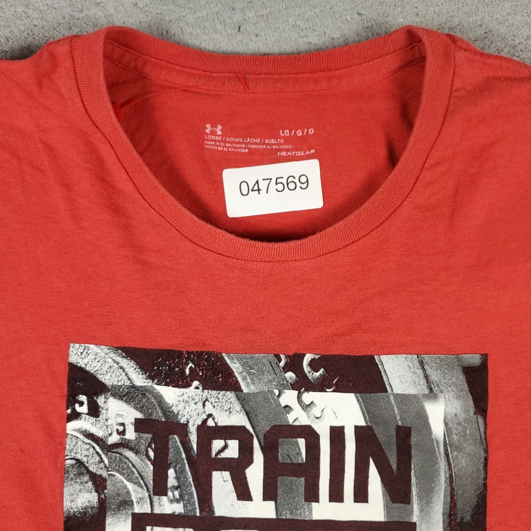 Under Armour Under Armour T-Shirt Mens Large Red Casual Short Sleeve Adult Mens T-Shirt Red Cotton Blend Logo-Sports All Seasons Shirt 2010s? Size US L / EU 52-54 / 3 - 2 Thumbnail