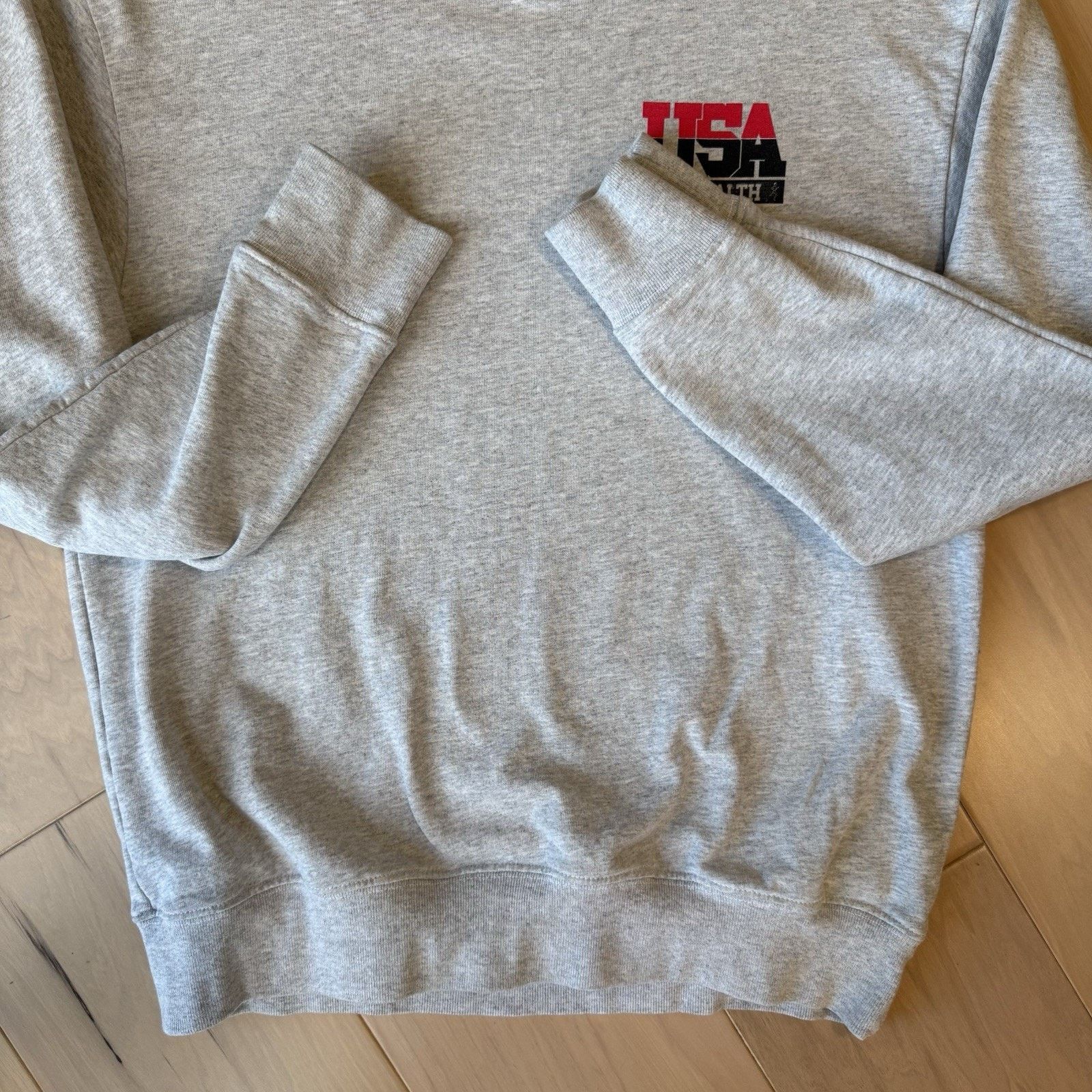 Sporty & Rich Sporty & Rich Sweatshirt Small Gray Minimalist Made in USA Size S / US 4 / IT 40 - 5 Thumbnail