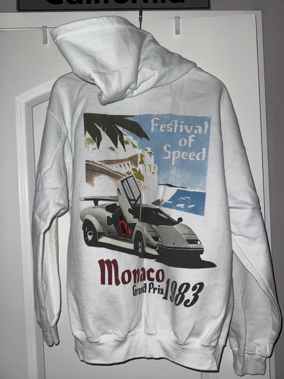 Vintage Monaco racing hoodie Size US L / EU 52-54 / 3 - 1 Thumbnail