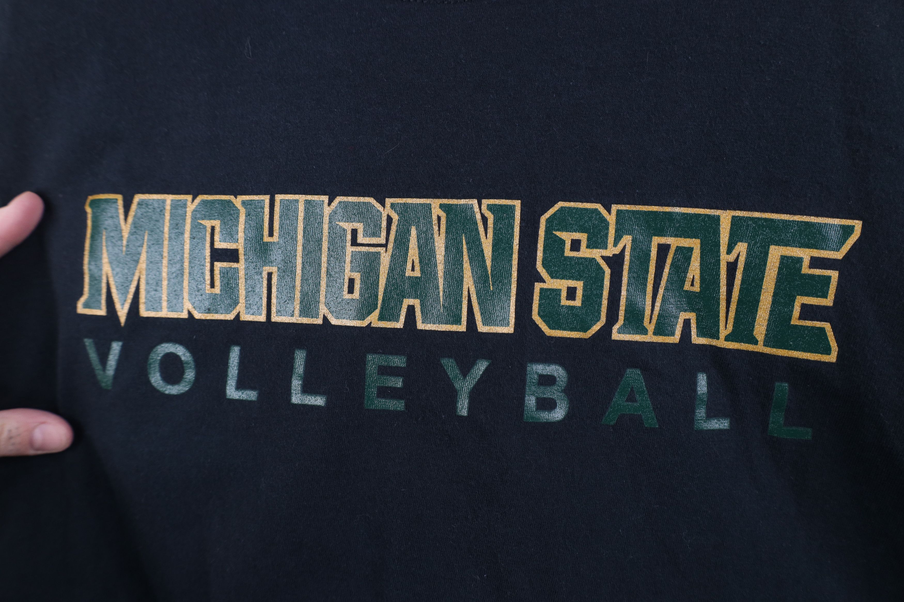 Nike Nike Michigan State University Volleyball T-Shirt Black Size US M / EU 48-50 / 2 - 4 Thumbnail