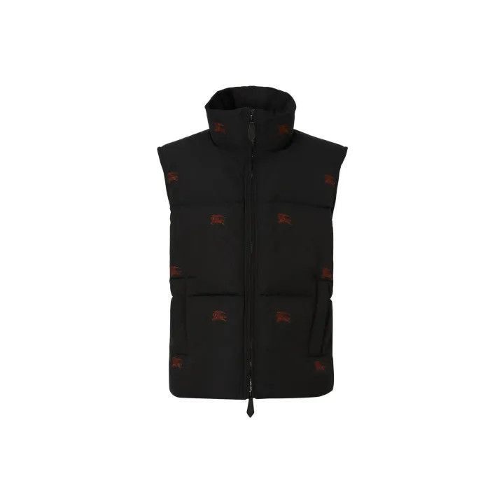 Burberry Burberry Burberry FW22 Logo Embroidered Casual Vest-2507 Size US M / EU 48-50 / 2 - 1 Thumbnail