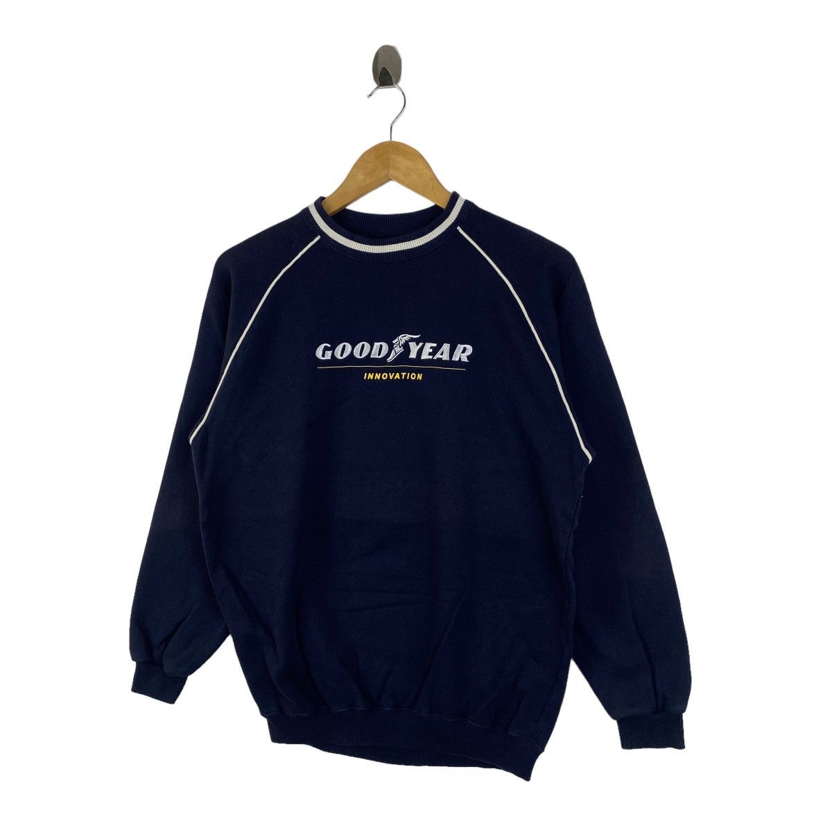 Sports Specialties × Vintage Vintage GOOD YEAR Innovation Racing Big Logo Sweatshirt Size US S / EU 44-46 / 1 - 3 Thumbnail