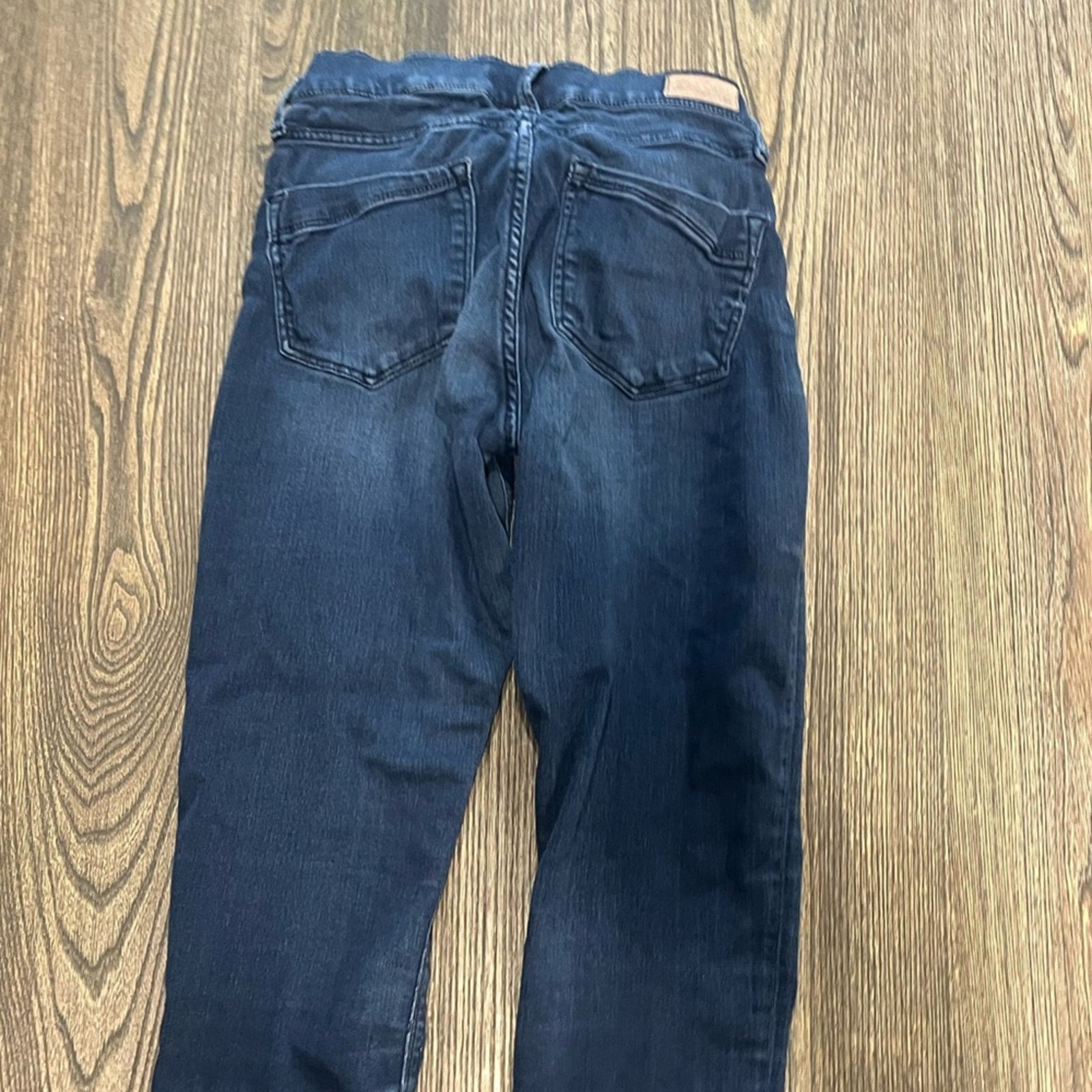 Express Express Legging Jeans Mid-Rise Supersoft Stretch Blue Siz 4L Size 27" / US 4 / IT 40 - 12 Thumbnail