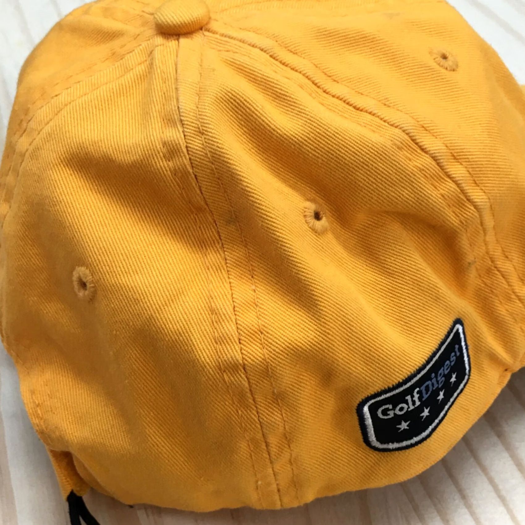 Vintage Ahead Oak Glen Baseball Cap Hat Extreme Fit One Size Yellow Embroidered Mens Size ONE SIZE - 7 Thumbnail