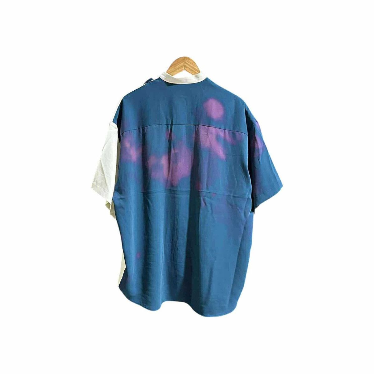 Japanese Brand 🔥Japanese Avant Garde Drape Layered Asymmetric Shirt Size US XL / EU 56 / 4 - 11 Thumbnail