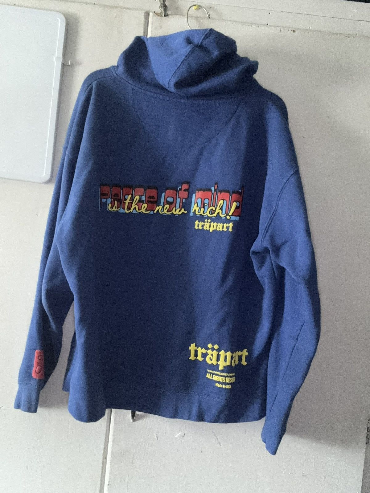 Designer × Other trapart Blue Hoodie Size US XL / EU 56 / 4 - 1 Thumbnail