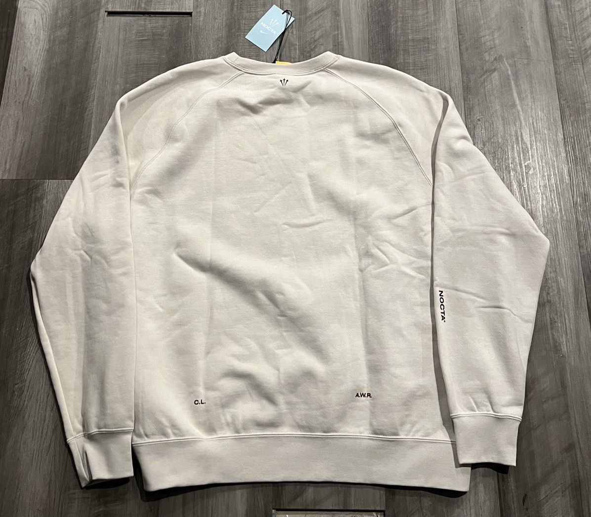 NOCTA Size 2XL Nike NOCTA Orewood Brown/Red Fleece CS Crewneck Size US XXL / EU 58 / 5 - 2 Thumbnail