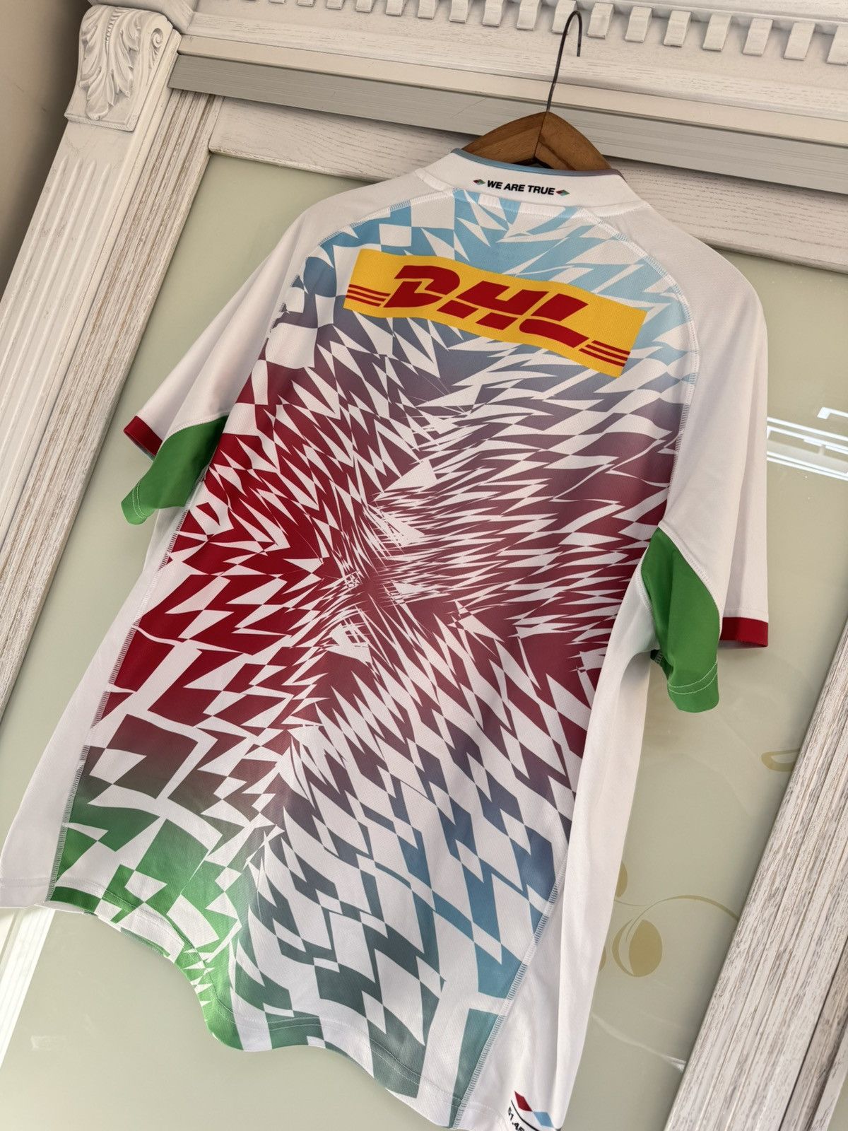 Castore Harlequins 2024-2025 Away Rugby Jersey Kit Shirt Size US XXL / EU 58 / 5 - 8 Thumbnail