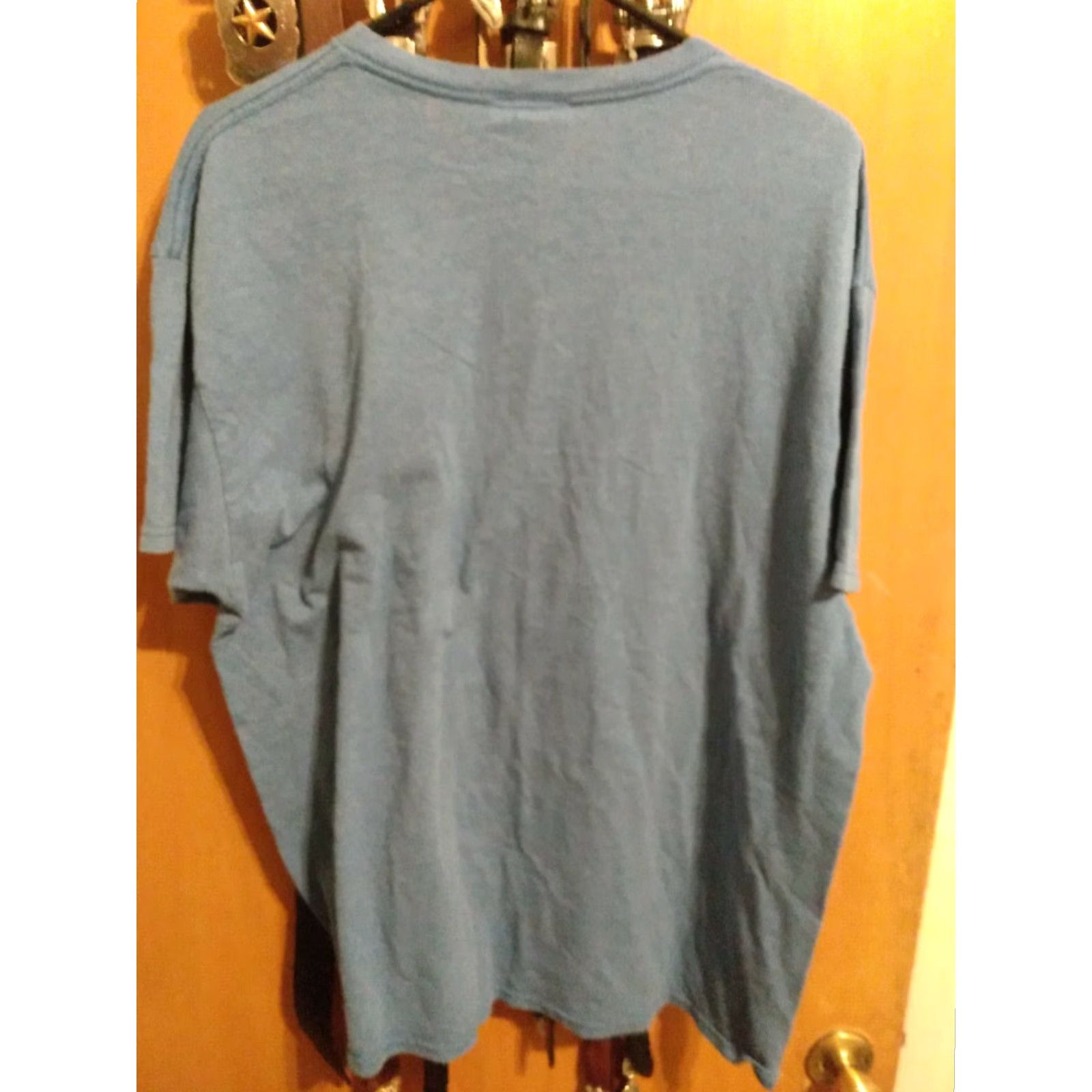 Vintage X29 Stratosphere Las Vegas T-Shirt XL Crew Neck Cotton Blue Mens Regular Fit 48" x 29" Graphic Print Short Sleeve Vegas USA Funny Classic Theme Size US XL / EU 56 / 4 - 4 Thumbnail