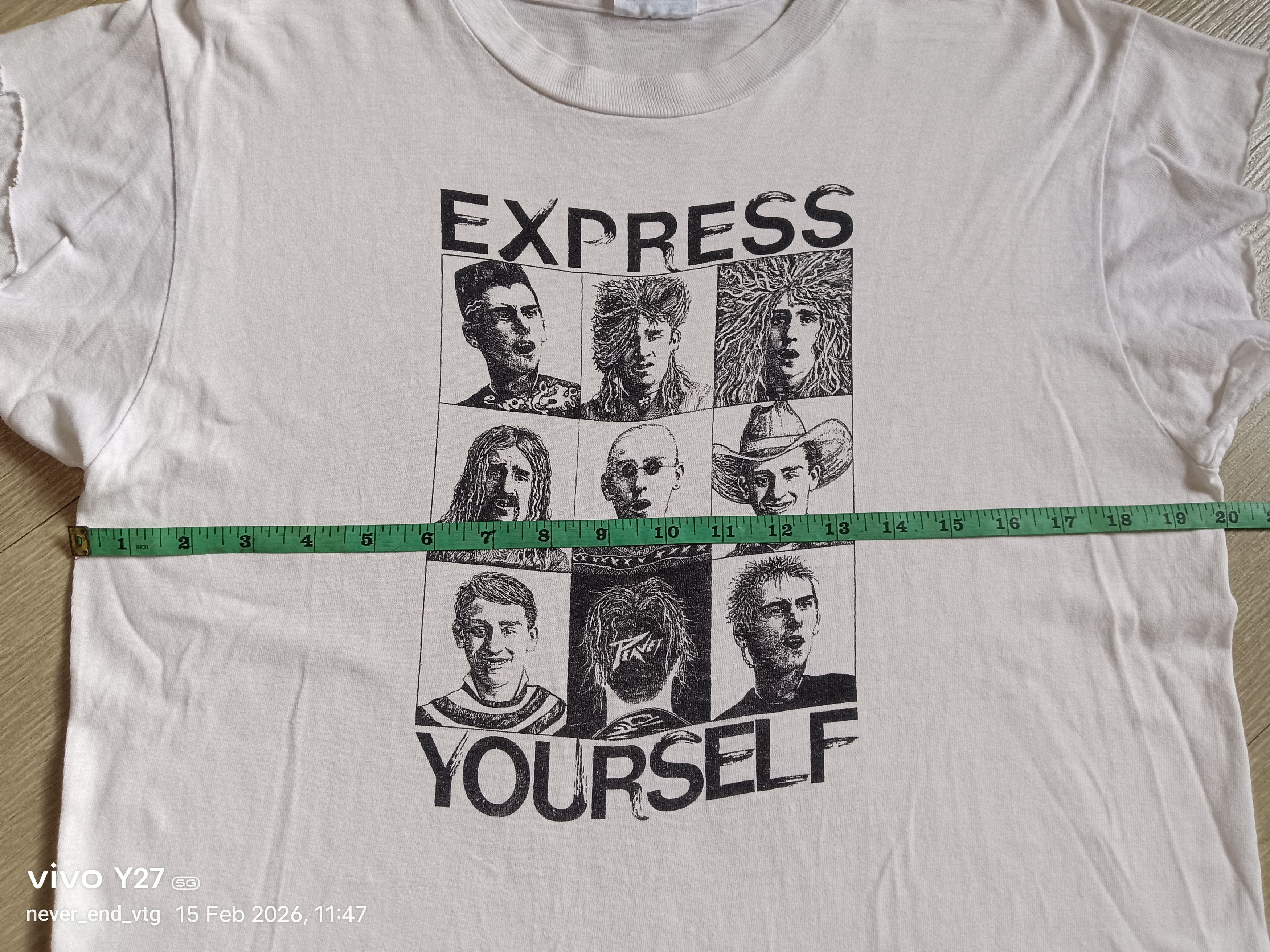 Vintage Vintage Express yourself Size US M / EU 48-50 / 2 - 5 Thumbnail