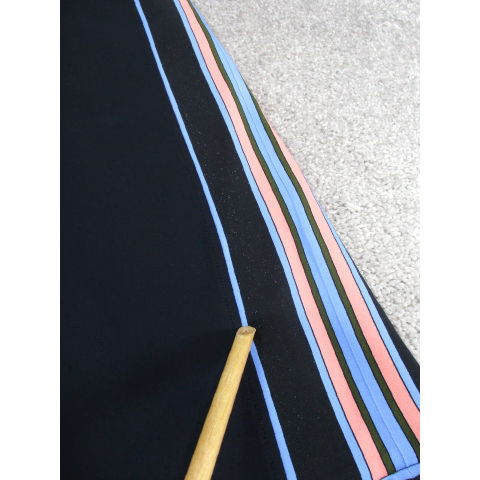 Reiss Reiss Skirt Womens 2 Maciee Colorblock Midi Black Multi Straight* Size 26" / US 2 / IT 38 - 2 Thumbnail