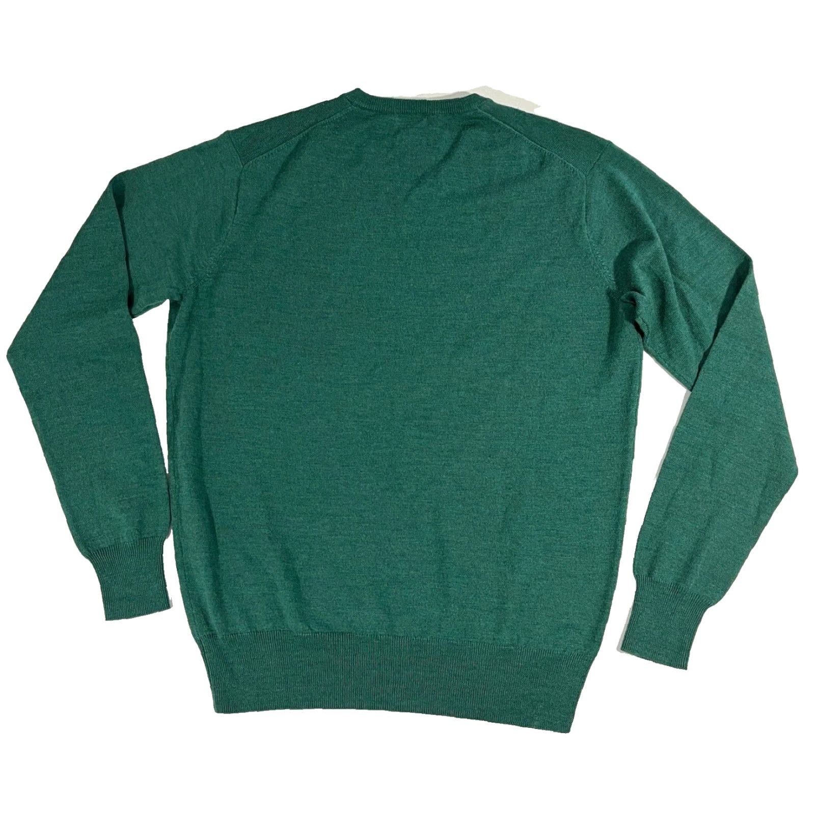 Peter Millar VINTAGE Peter Millar Crown Soft V-Neck Knit Sweater Mens Merino Wool Silk Sz M Green Pullover 85% Merino Wool, 15% Silk Classic Preppy Size US M / EU 48-50 / 2 - 3 Thumbnail
