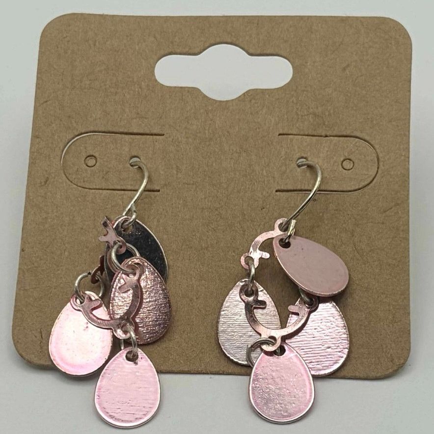 Other Pink Petal Dangle Earrings Size ONE SIZE - 2 Thumbnail