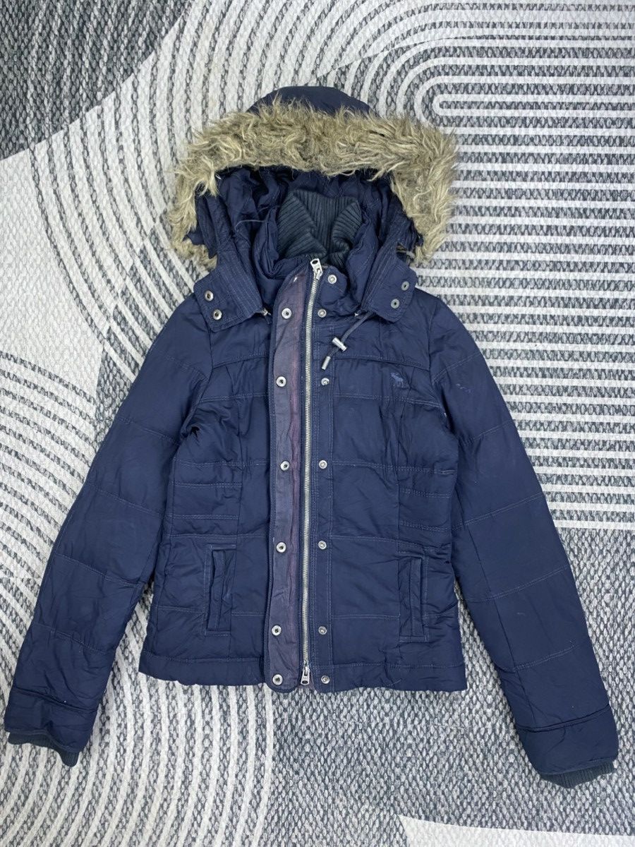 Abercrombie & Fitch Abercrombie & Fith Faux Fur Hoodie Down Jacket Size M / US 6-8 / IT 42-44 - 5 Thumbnail