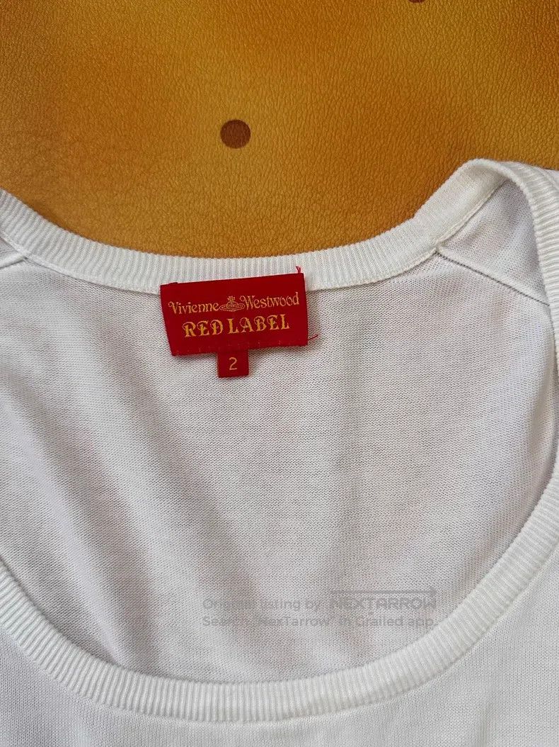 Vivienne Westwood Vivienne Westwood White Sleeveless Knit Vest Size M / US 6-8 / IT 42-44 - 3 Thumbnail