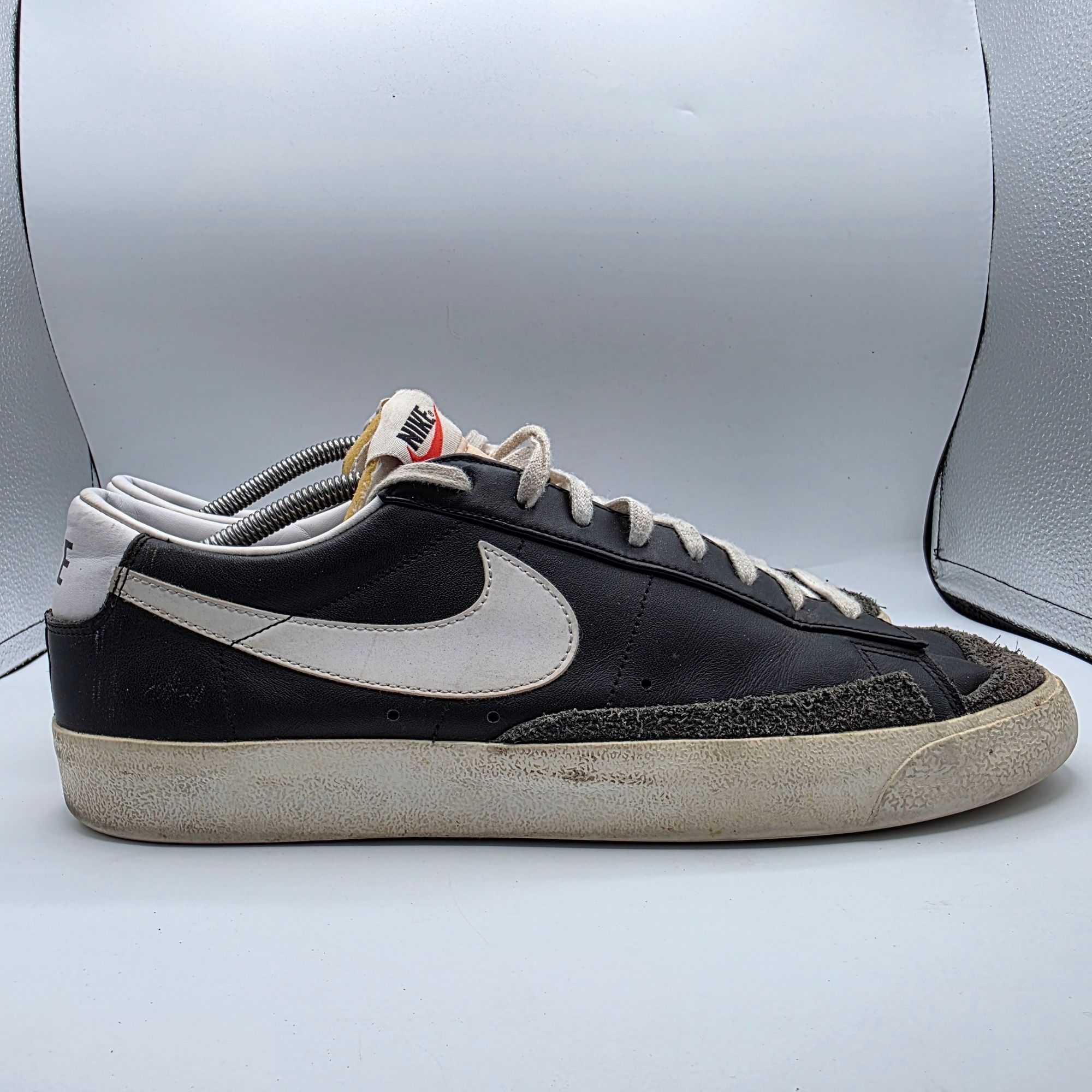 Nike Nike Blazer Low '77 Mens Size 14 Vintage Black White Sneaker Size US 14 / EU 47 - 12 Thumbnail