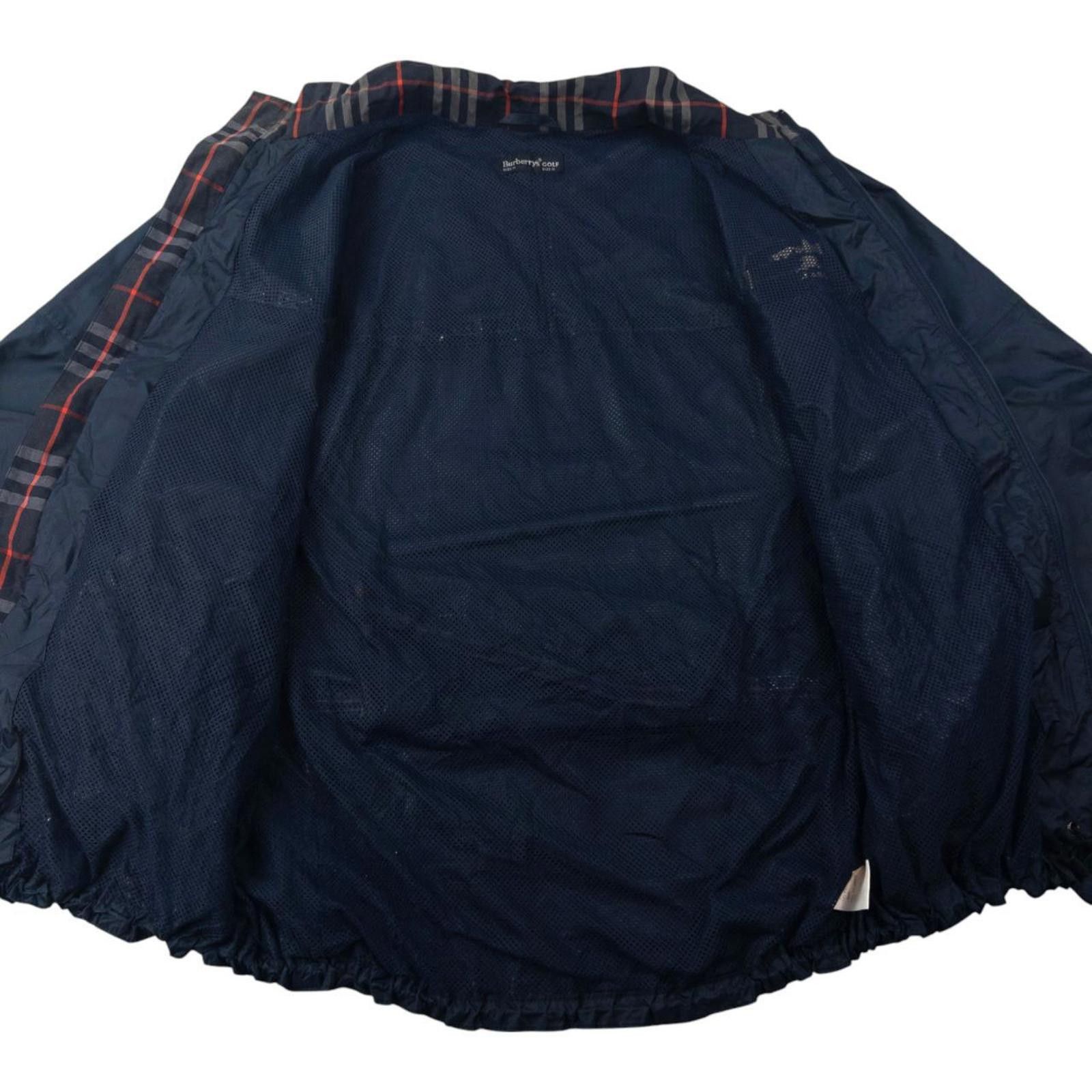 Burberry Vintage Burberry Golf Zip Up Packable Jacket Size L Size US L / EU 52-54 / 3 - 5 Thumbnail
