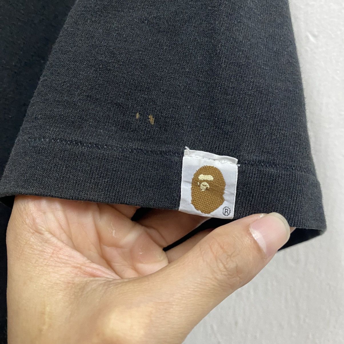 Bape Bape Check By Bathing Ape Tee Size US M / EU 48-50 / 2 - 8 Thumbnail