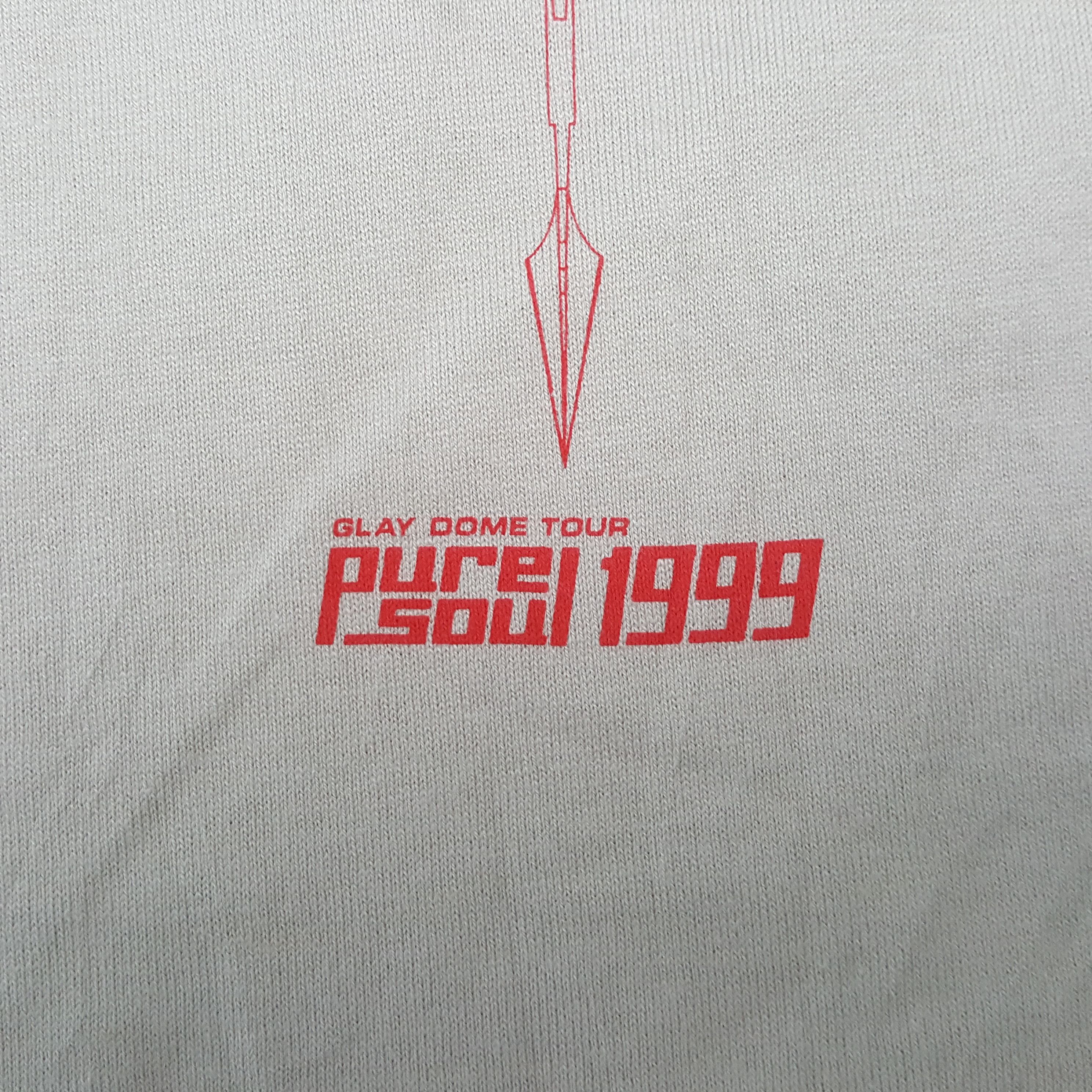 Vintage Glay Dome Tour Soul 1999 Vintage Tshirt RR27 Size US XS / EU 42 / 0 - 8 Thumbnail