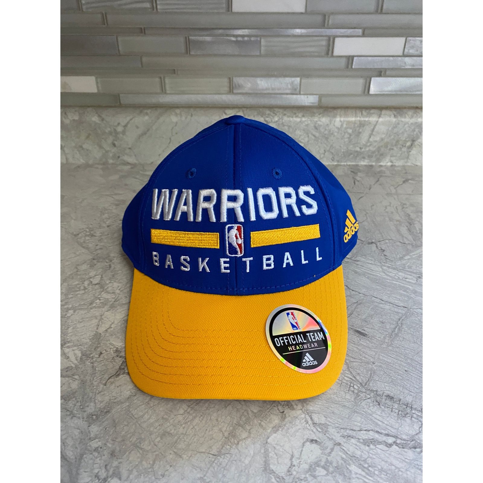 Adidas New Golden State Warriors Adidas NBA Snapback Hat Size ONE SIZE - 2 Thumbnail