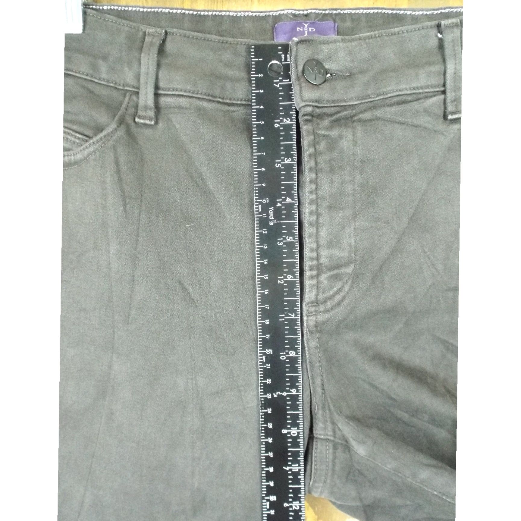 NYDJ NYDJ Pants Black Petite Leggings 14P Stretch Ankle Lift Tuck Technology 28in Inseam Womens Size 36" / US 14 / IT 50 - 7 Thumbnail